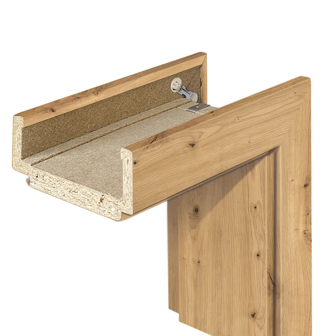 Borne Zarge CPL Eiche astig 61 cm DIN links