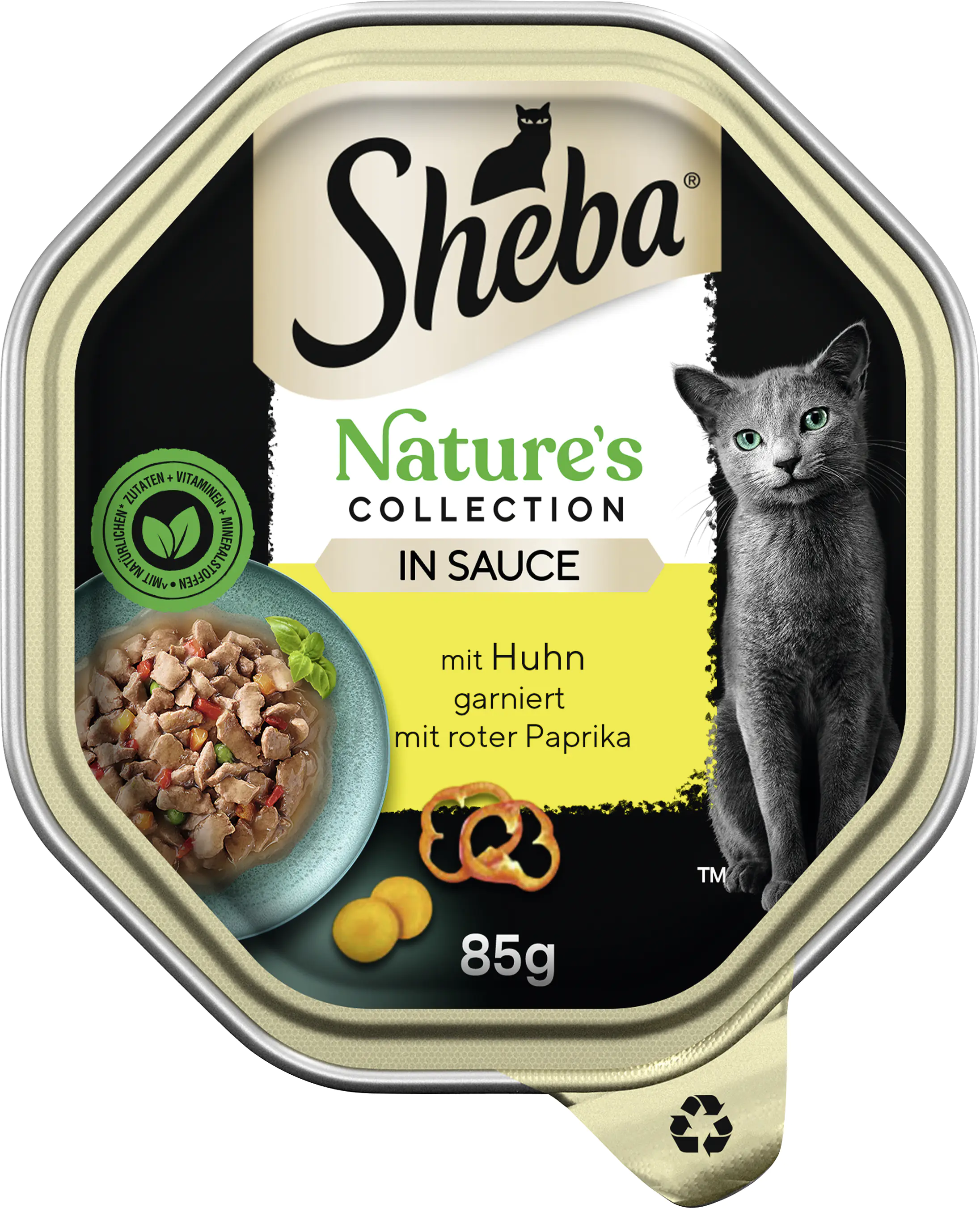 Sheba Nature's Collection in Sauce mit Huhn Katzenfutter 85 g Sheba Nature's Collection in Sauce mit Huhn Katzenfutter 85 g