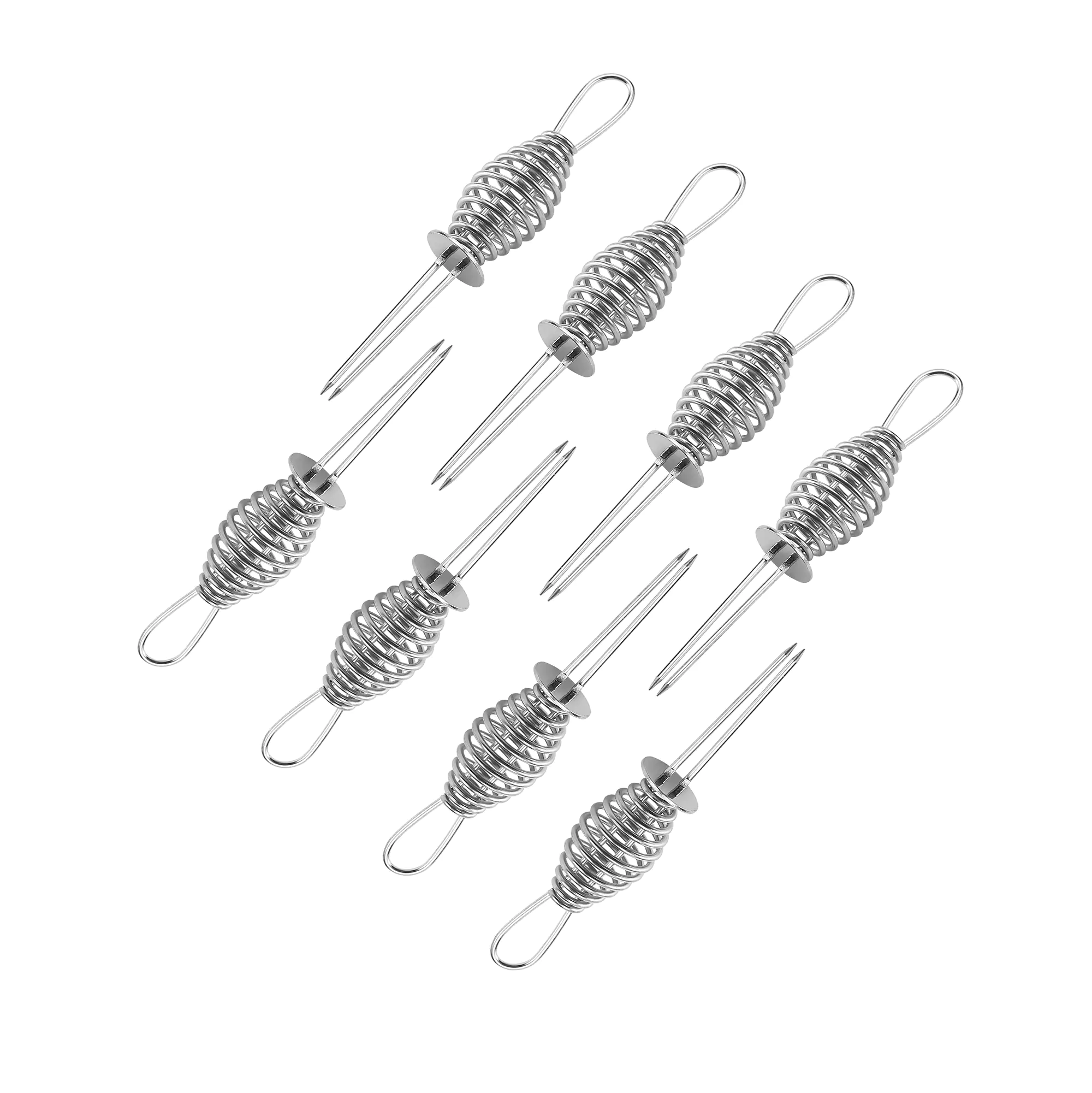 4333692749992 TrendLine Maiskolbenhalter Edelstahl 9,5 x 2 cm 8 Stück