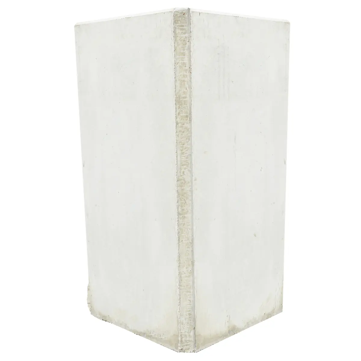 EHL L-Stein Ecke Beton 50 x 50 x 105 cm 2-teilig grau