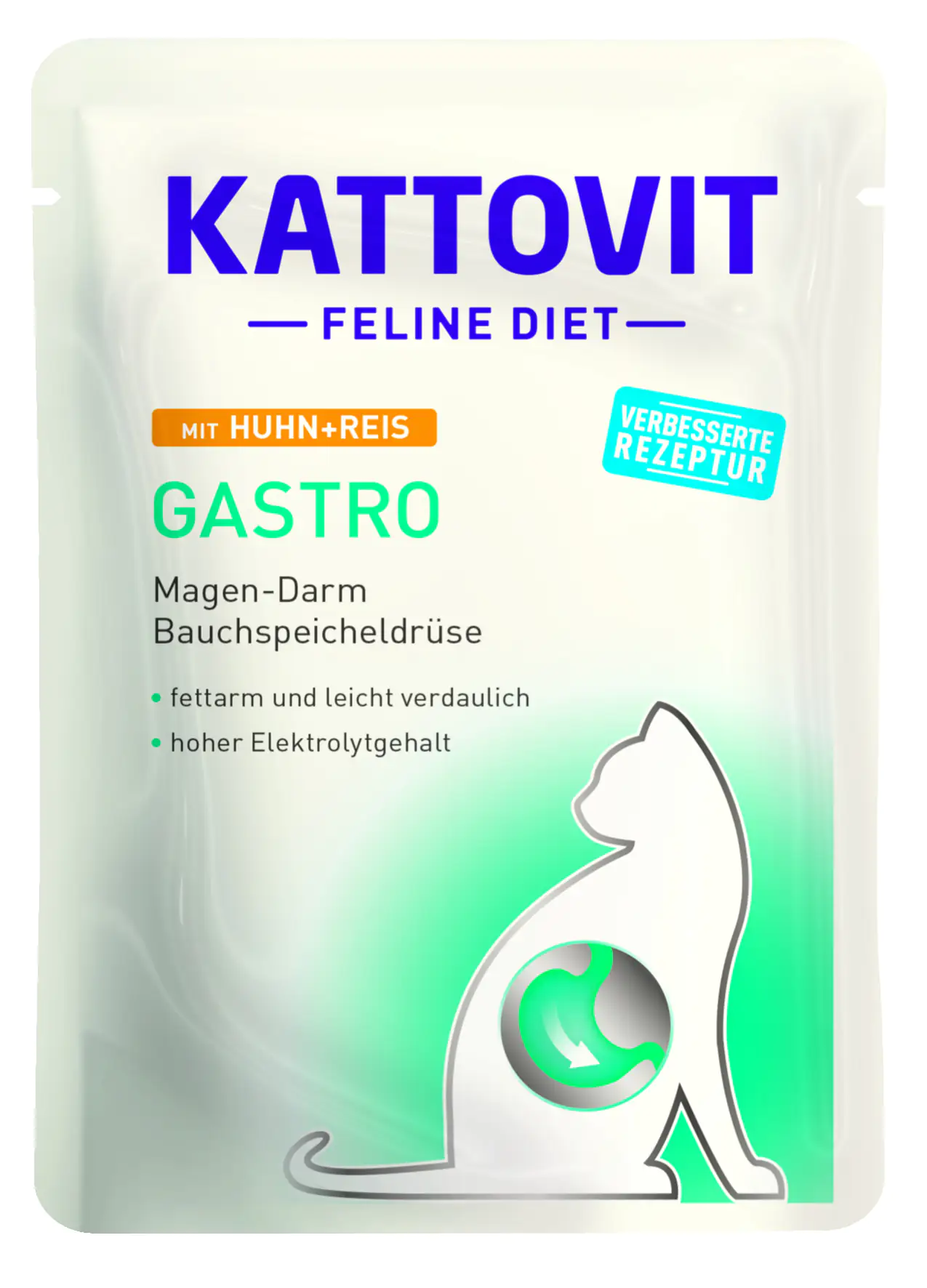 Kattovit Katzenfutter Gastro Huhn und Reis 85 g