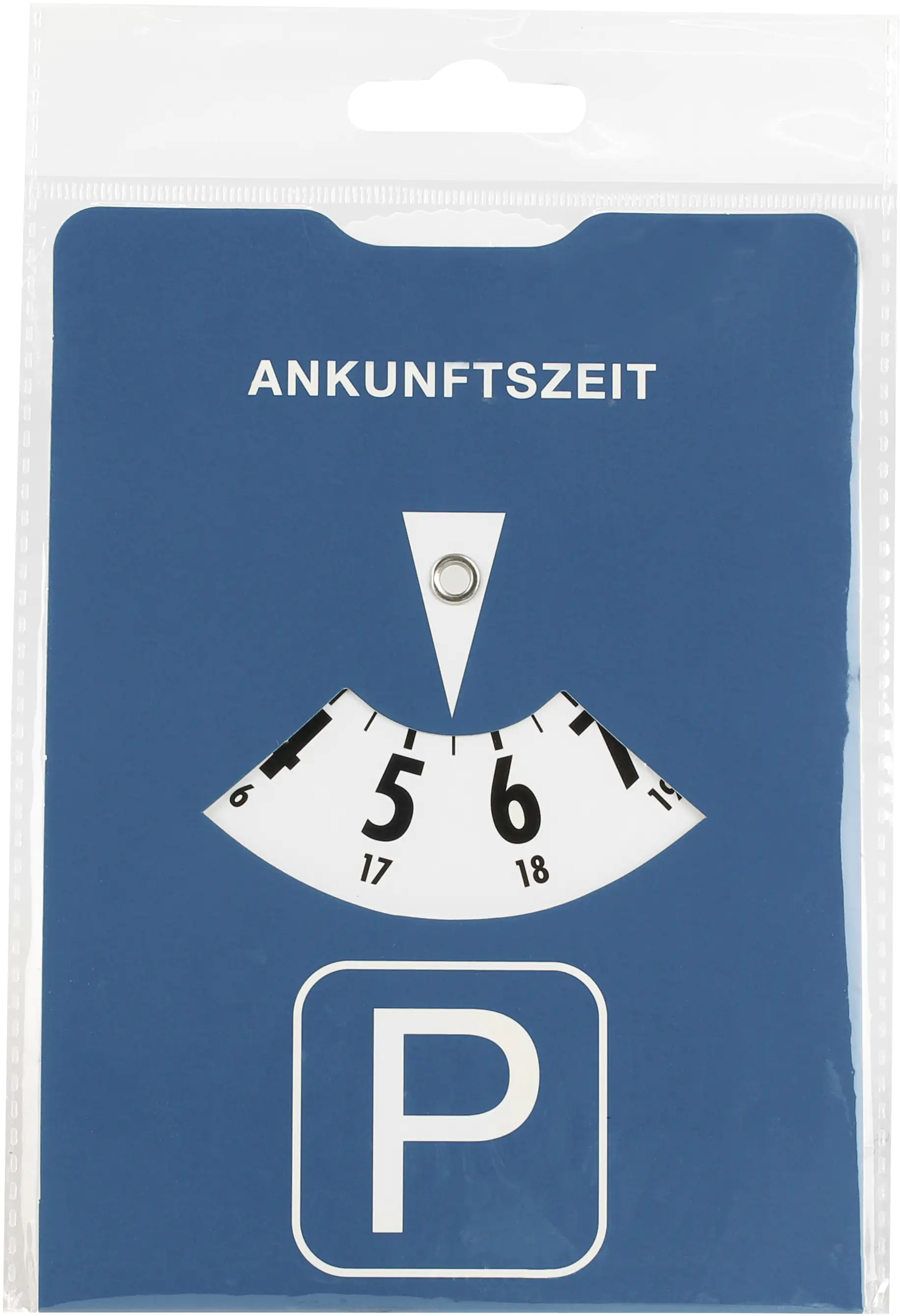 APA Parkscheibe blau Karton APA Parkscheibe blau Karton