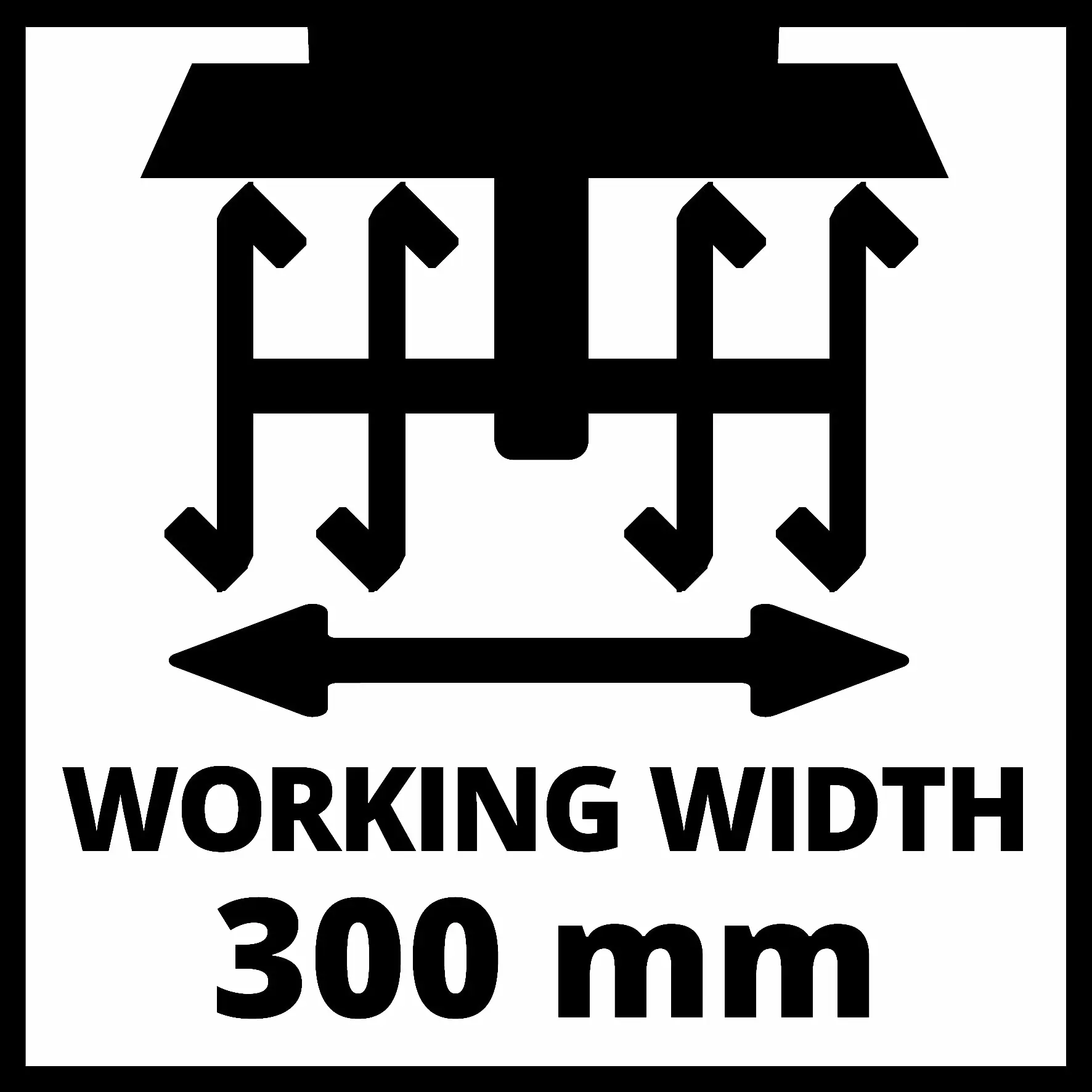 Einhell Akku Bodenhacke GE-CR 30 Li-solo 30 cm Arbeitsbreite