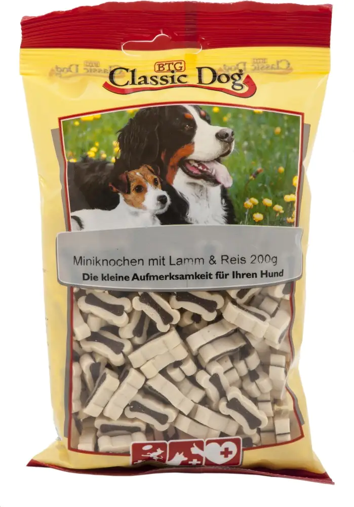 Classic Snack Miniknochen 5 und Sorten 200g Adult