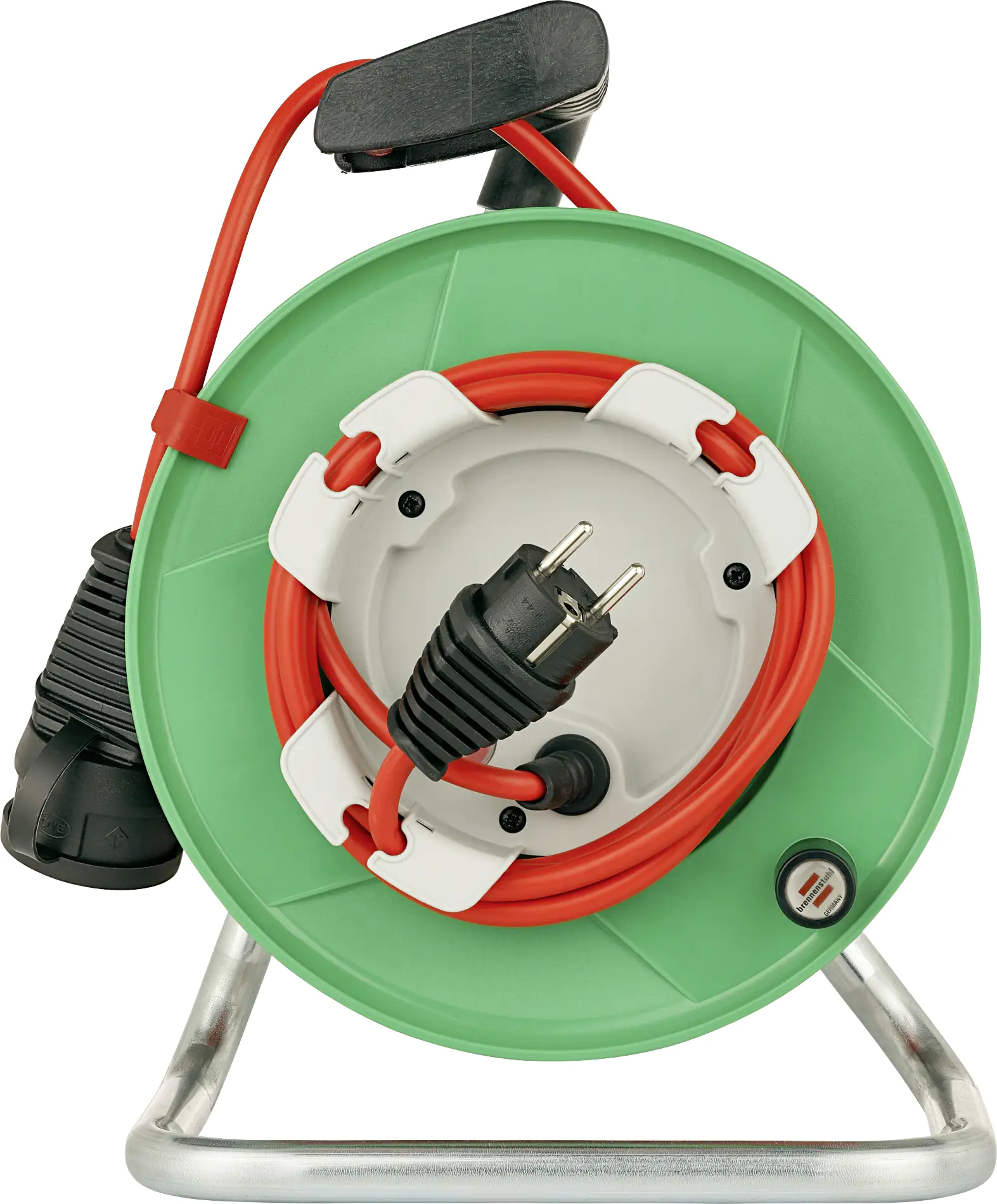 Brennenstuhl Garten-Kabeltrommel Außen 23+2m H05VV-F3G1.5, rot