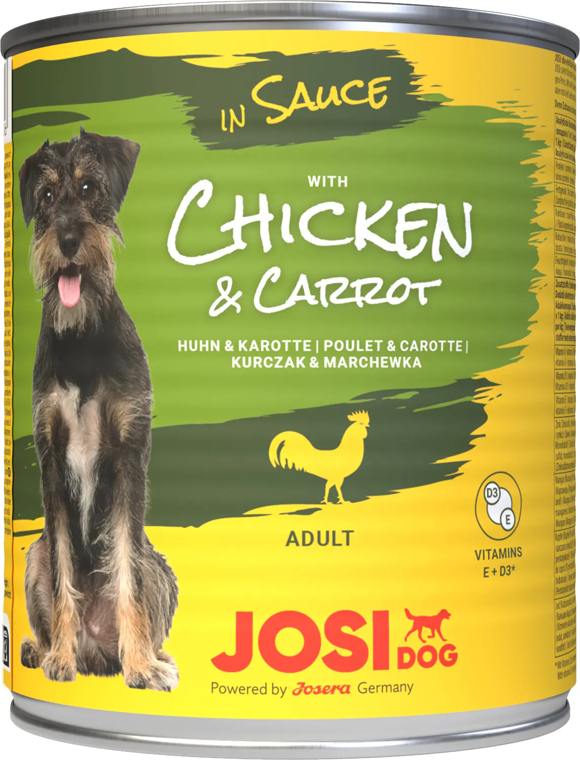 Josera JosiDog Hundefutter Huhn & Karotte in Sauce 830 g Josera JosiDog Hundefutter Huhn & Karotte in Sauce 830 g