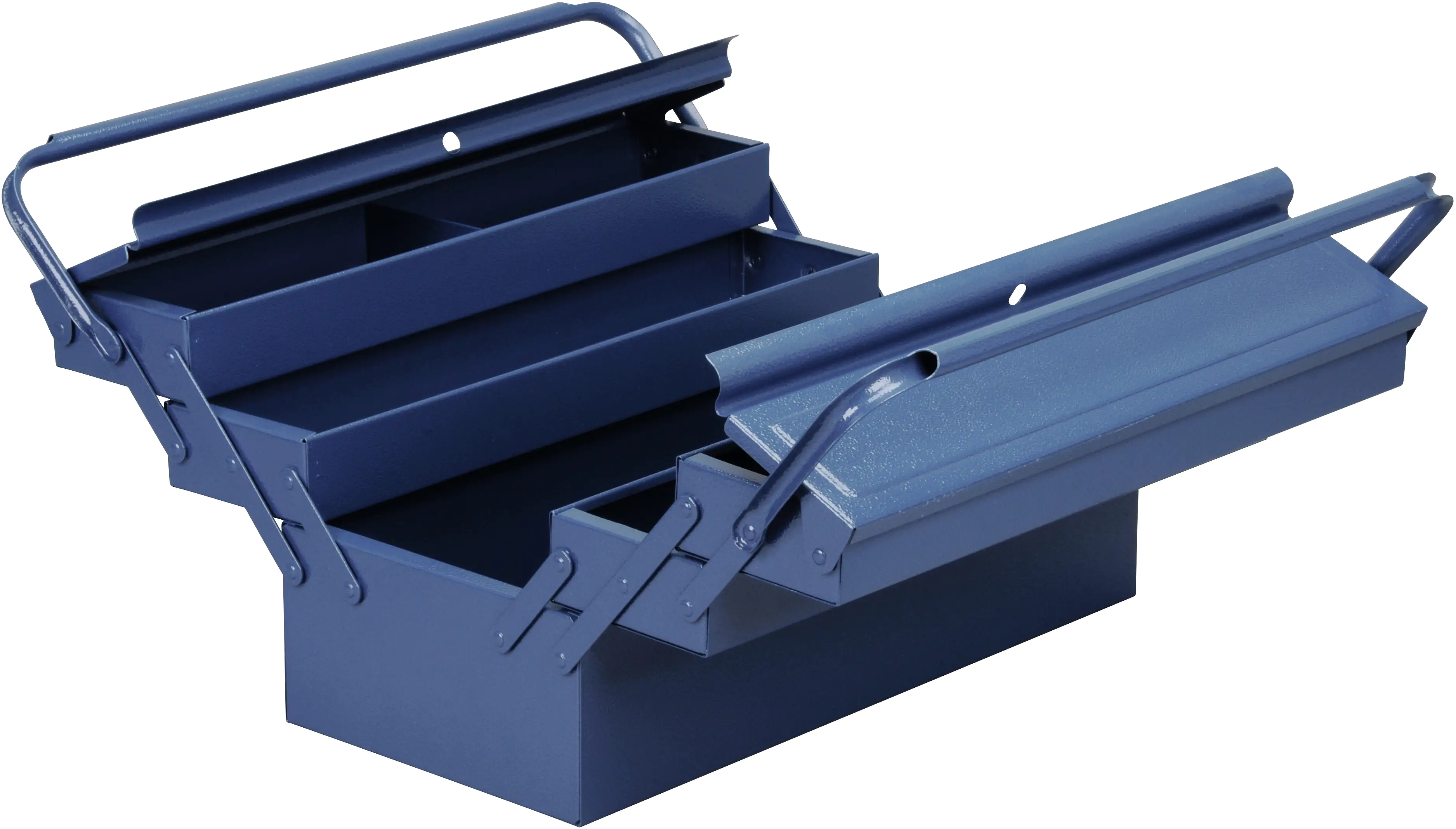 4005187906110_1015062 Allit Werkzeugkasten Stahlblech McPlus Metall 5/47 blau ohne Inhalt