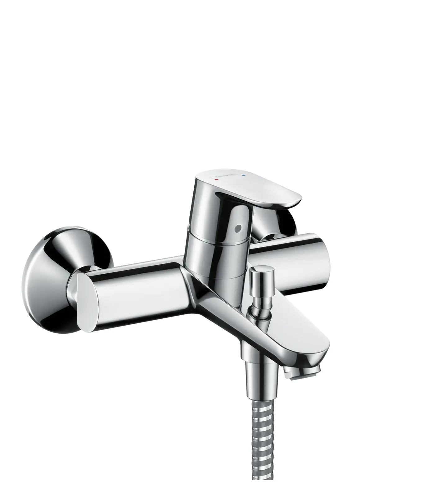 Hansgrohe Badewannenarmatur Focus E verchromt Hansgrohe Badewannenarmatur Focus E verchromt