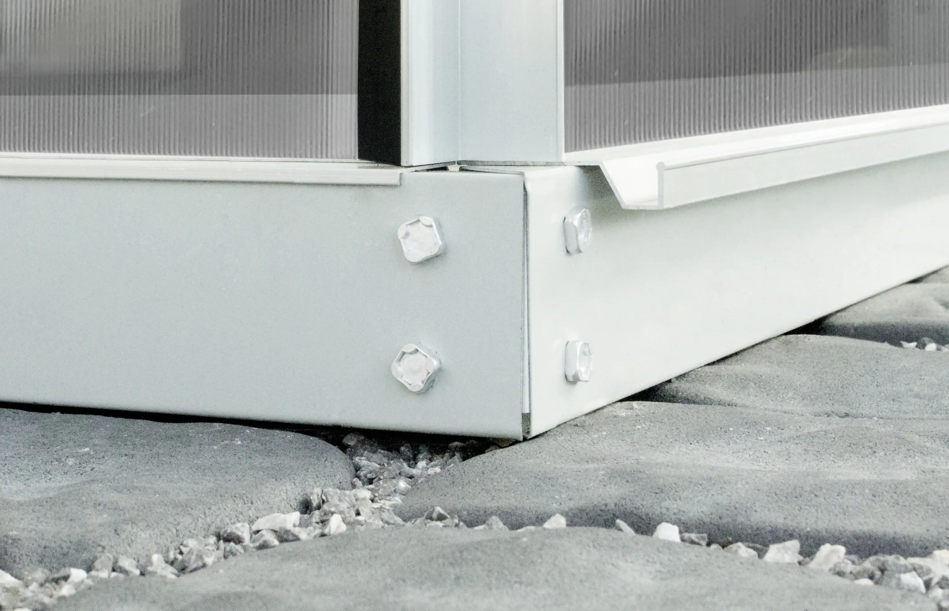 4005717082024_2606116 Vitavia Fundamentrahmen 5000 192 x 254 cm aluminium 6 cm hoch