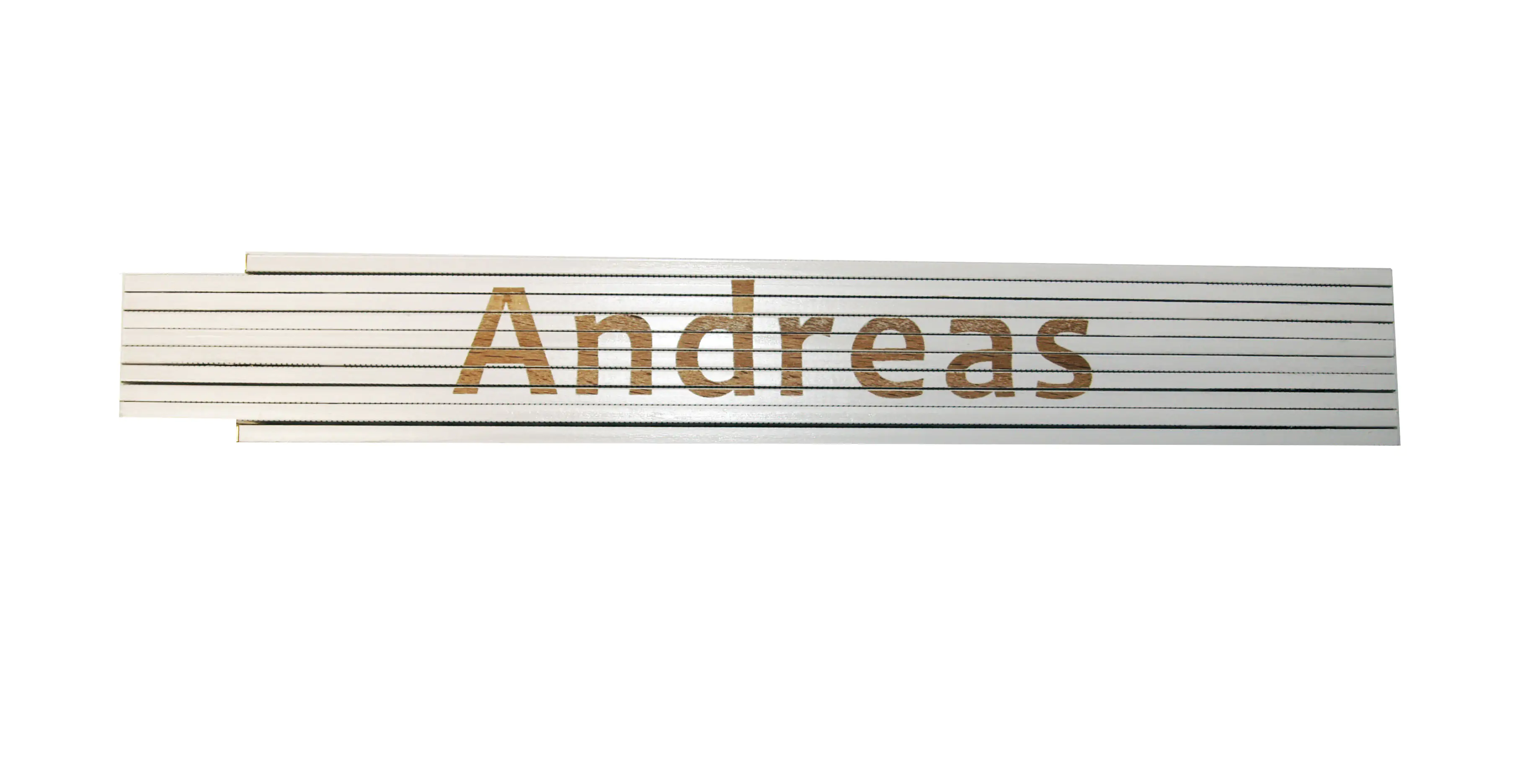 Zollstock Andreas 2 m weiß