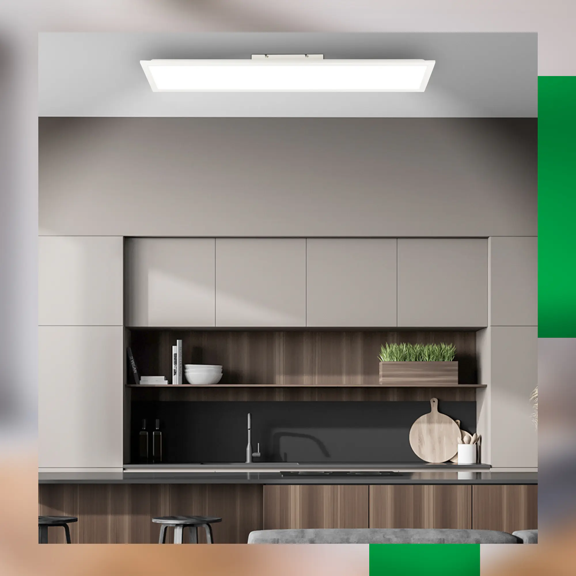 Briloner LED Panel Simple A 13,5W 100x25 cm weiß neutralweiß Briloner LED Panel Simple A 13,5W 100x25 cm weiß neutralweiß
