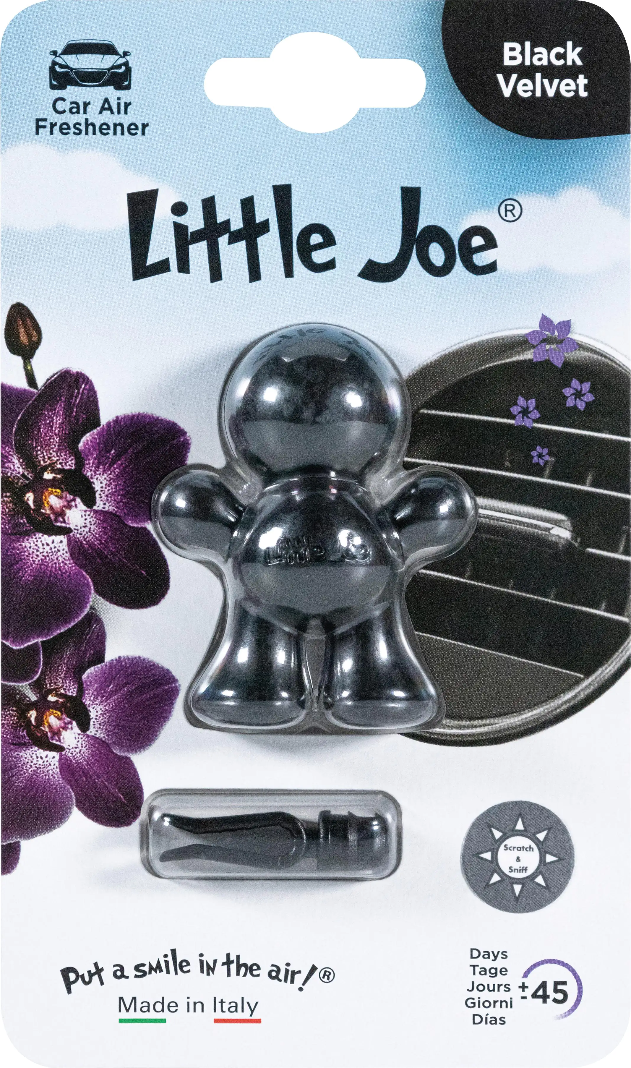 Little Joe Lufterfrischer Clip Black Velvet Little Joe Lufterfrischer Clip Black Velvet