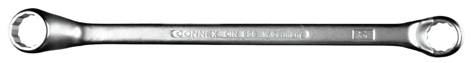 Ringschlüssel 8 x 9 mm gekröpft Chrom-Vanadium-Stahl