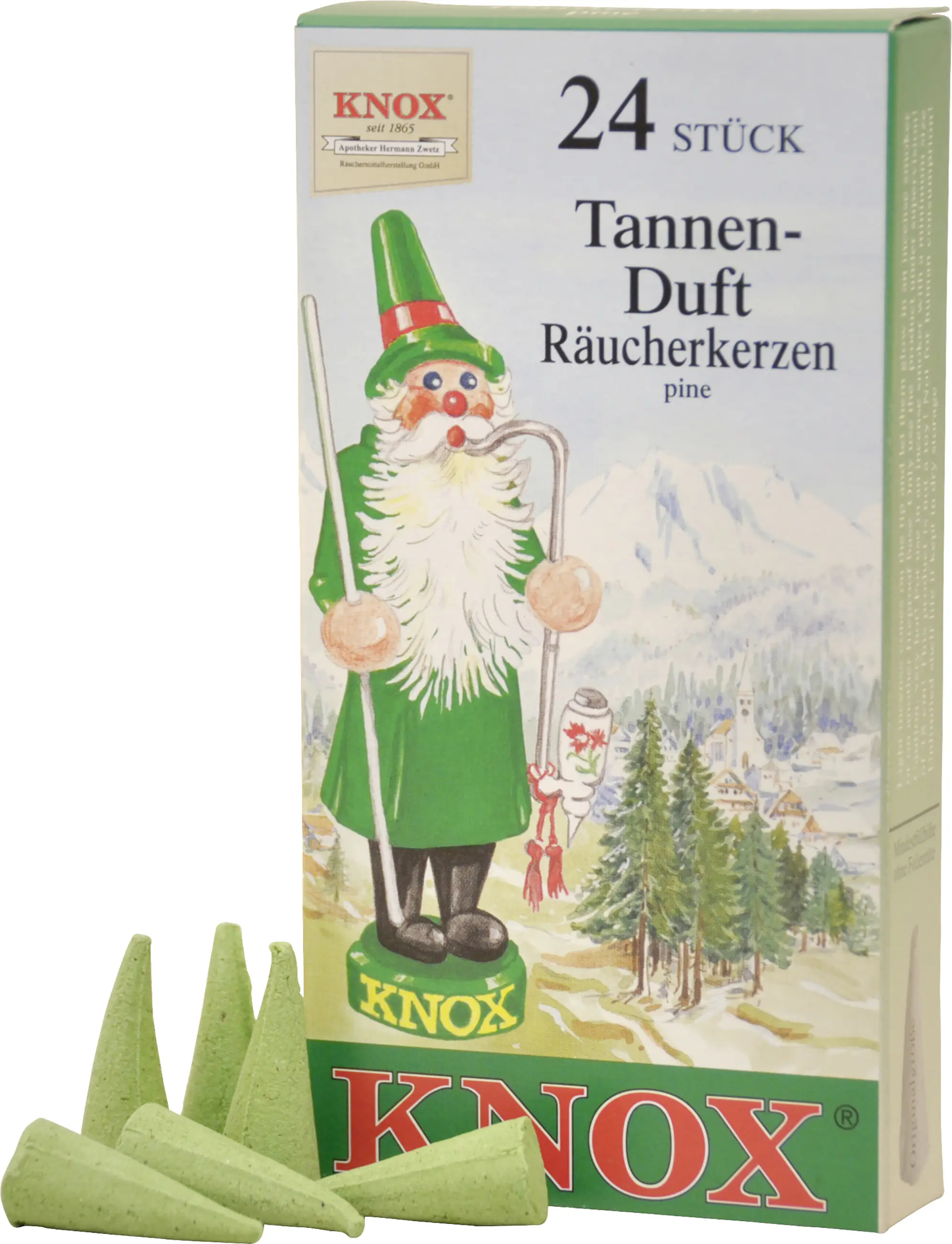 Knox Räucherkerzen - Tanne 24 Stück