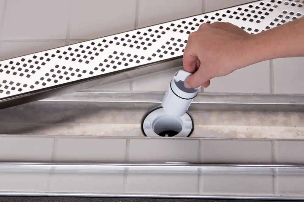 Aco RUG SELF Duschrinne Shark Comfort, L 78,5 x B 7cm,  Edelstahl