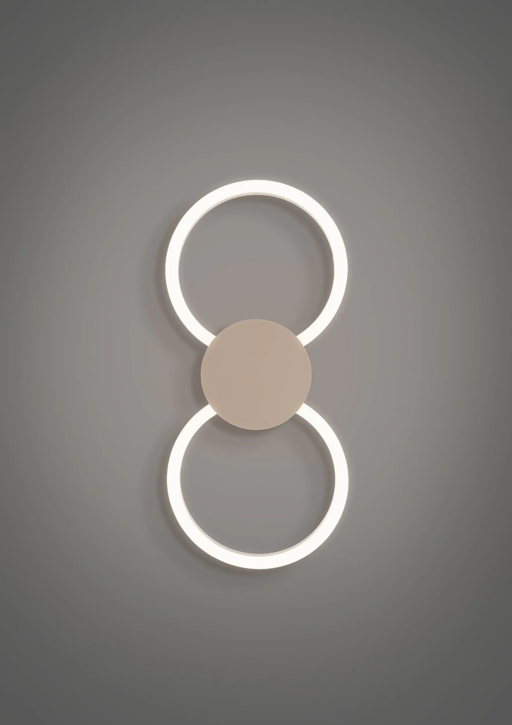 Eglo LED Wandleuchte Venticello sandfarben 66 x 30 cm warmweiß