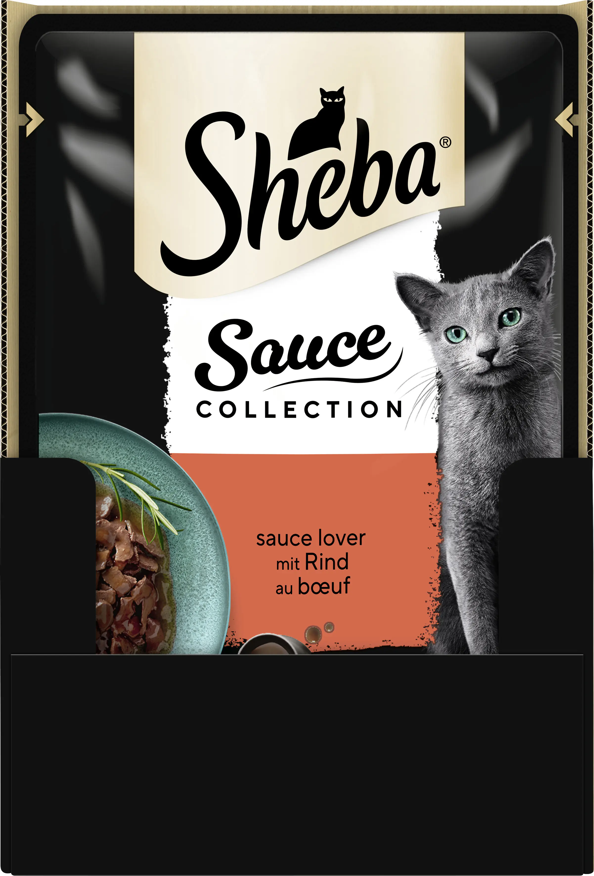 Sheba Katzennassfutter Adult 85 g Rind