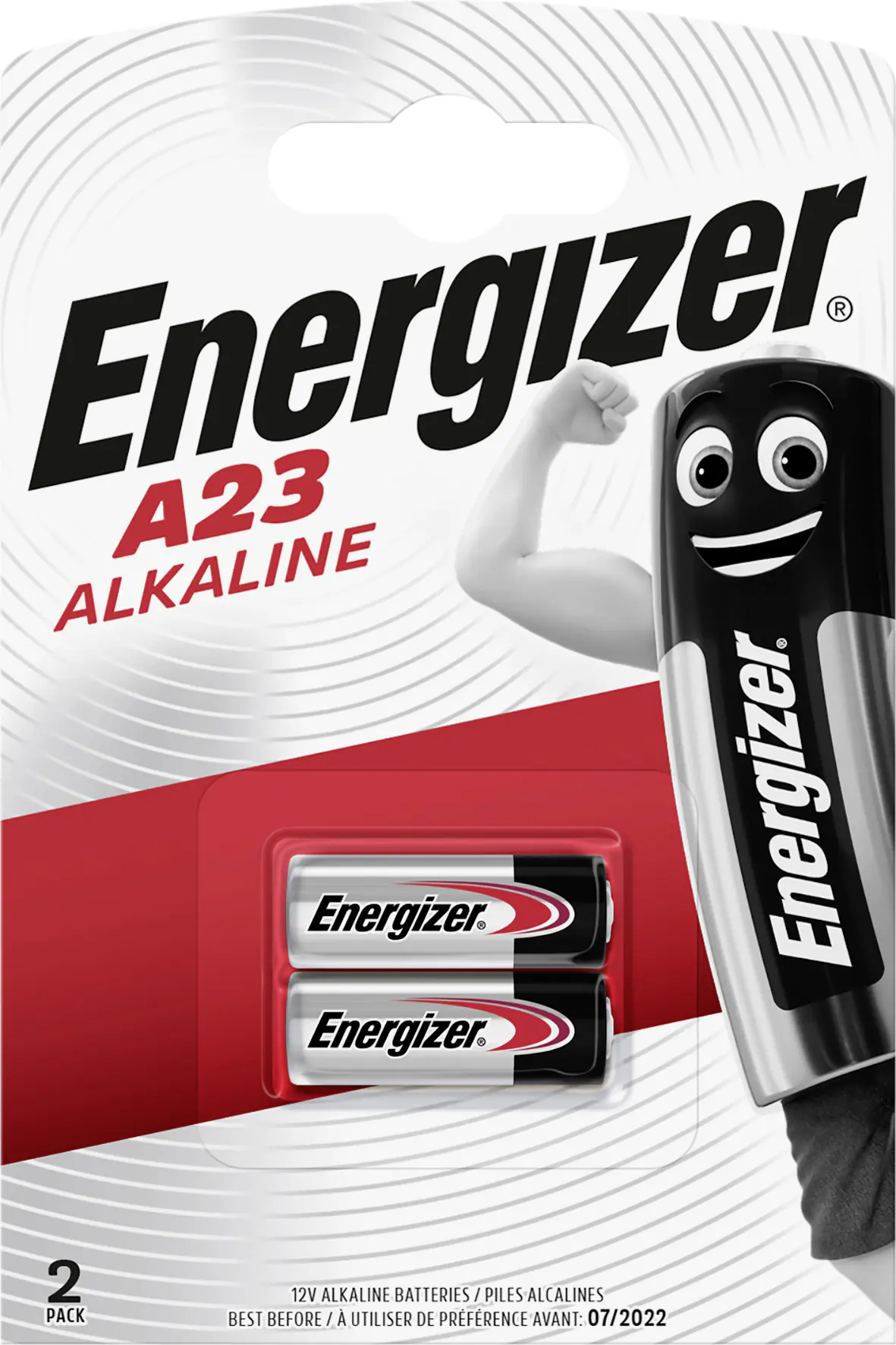 Energizer Alkaline Fotobatterie A23/E23A 12 V, 2er Pack Energizer Alkaline Fotobatterie A23/E23A 12 V, 2er Pack