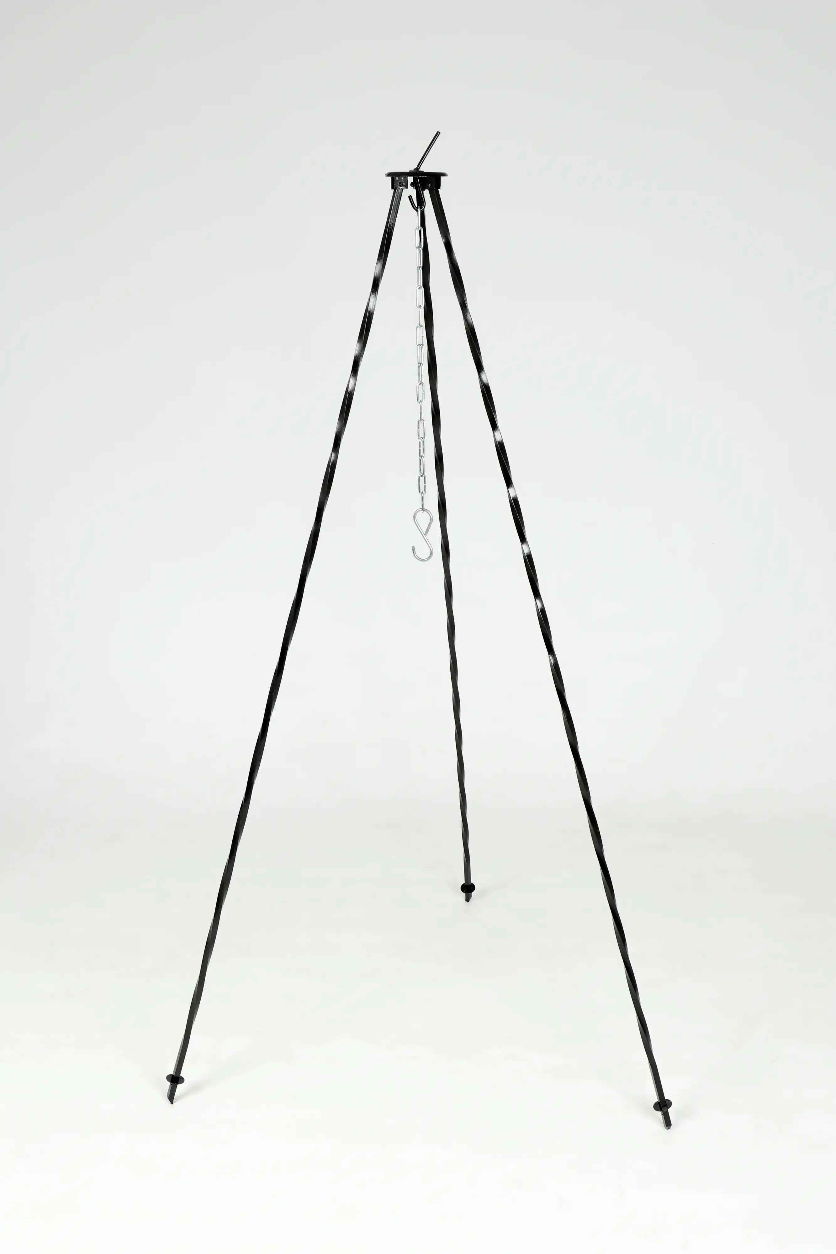 Su-Deco Ständer 120 cm 10 x 10 schwarz lackiert