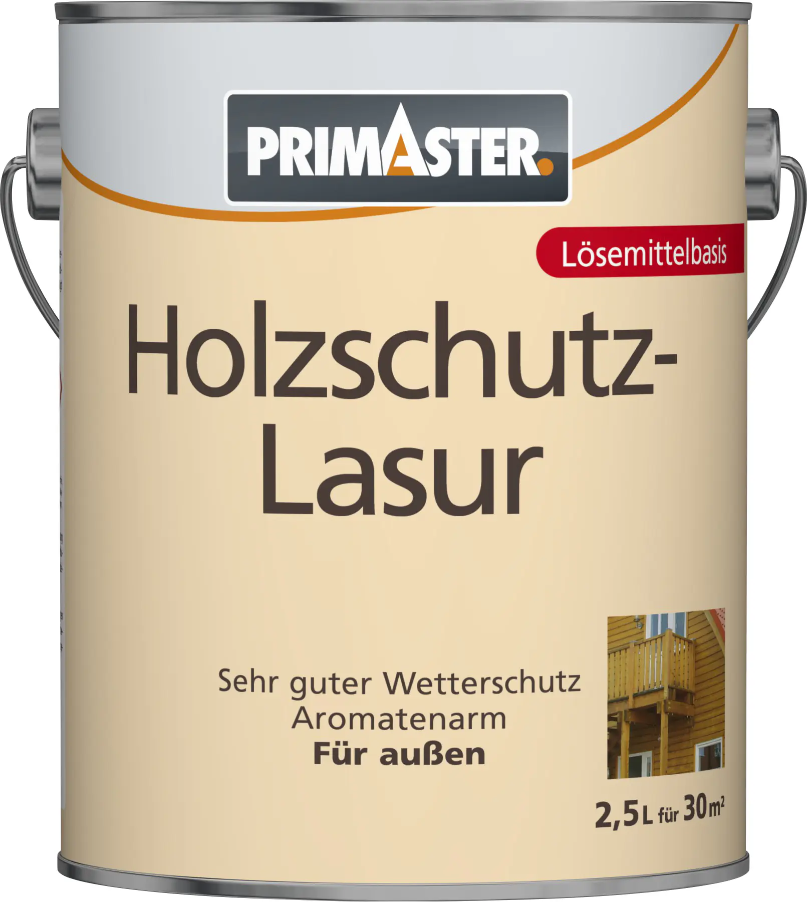 Primaster Holzschutzlasur 2,5 L eiche Primaster Holzschutzlasur 2,5 L eiche