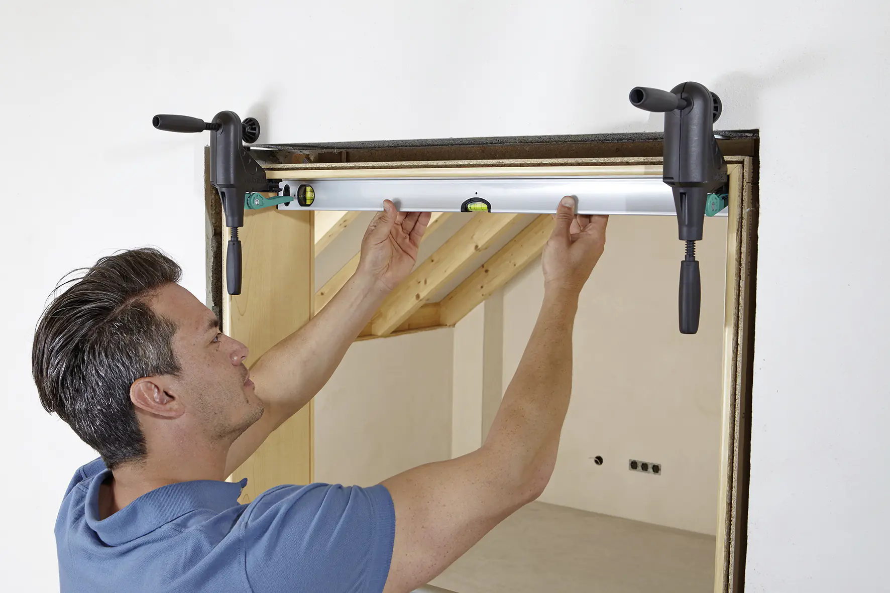 Wolfcraft Türfuttermontage-Set Pro 60 - 100 cm 8-teilig Wolfcraft Türfuttermontage-Set Pro 60 - 100 cm 8-teilig