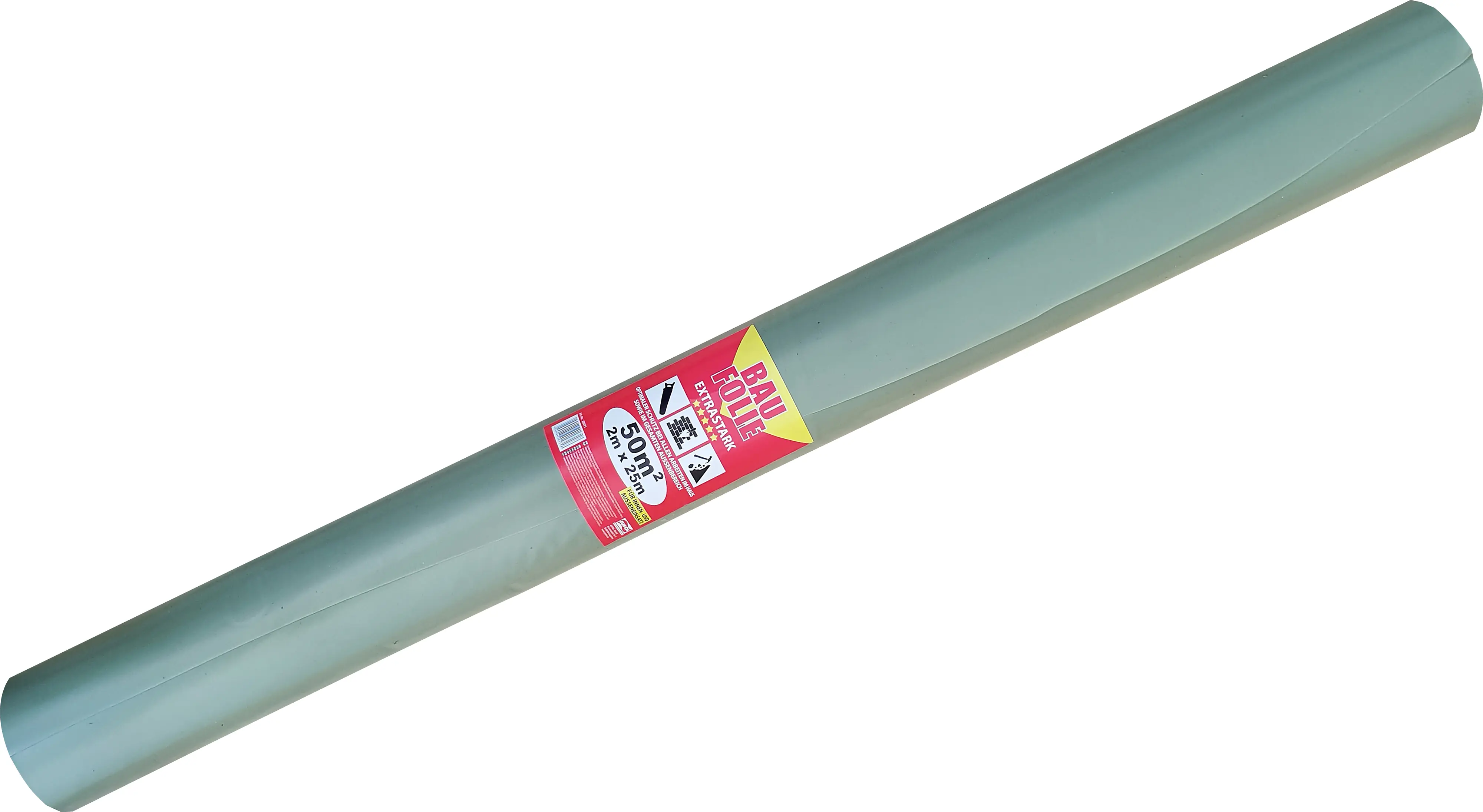 Jufol Baufolie Extrastark 0,1 mm 25 x 2 m = 50 m² transluzent