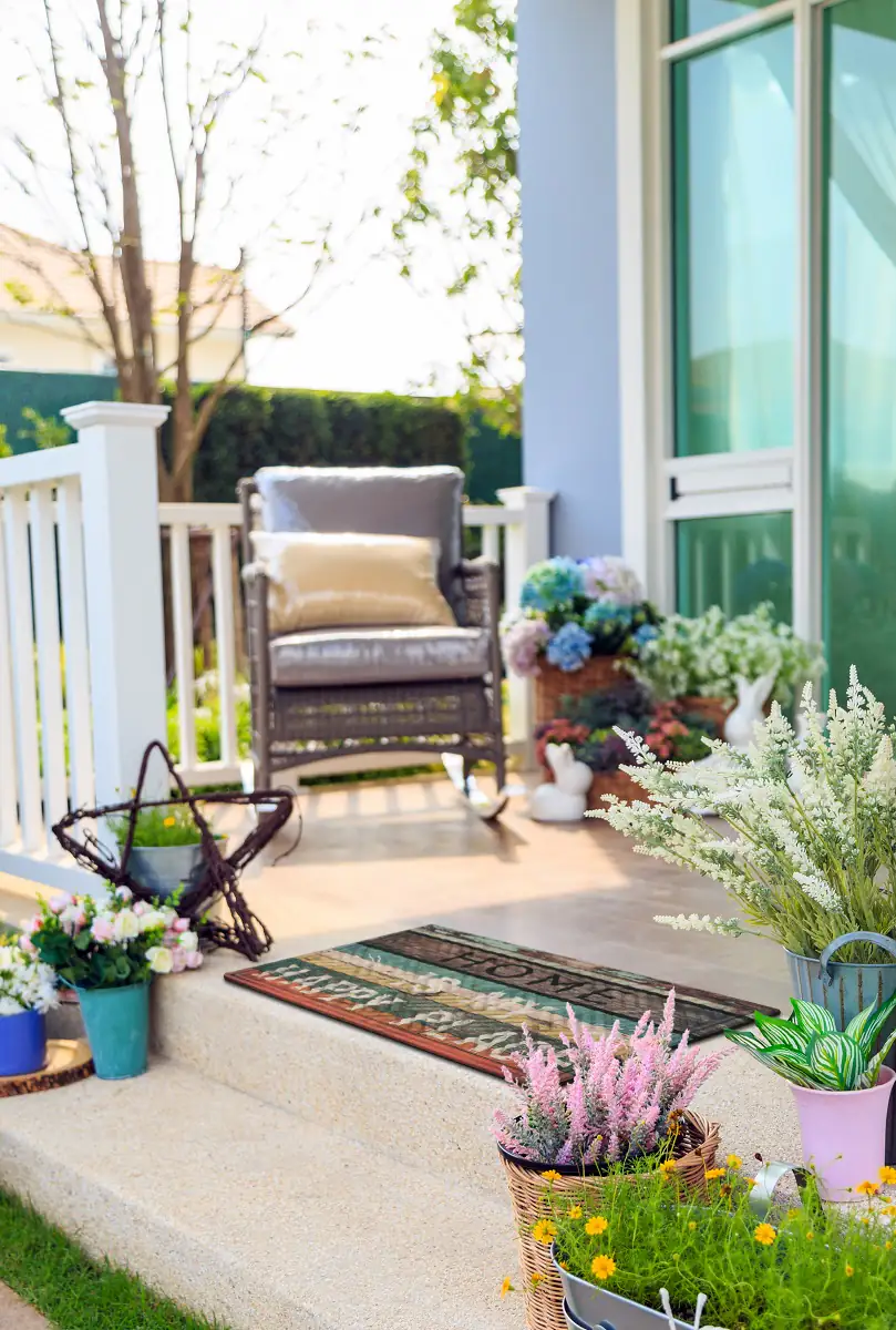 TrendLine Fußmatte Lima Happy Place 45 x 75 cm