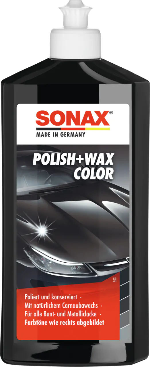 Sonax Polish & Wax Color schwarz 500ml