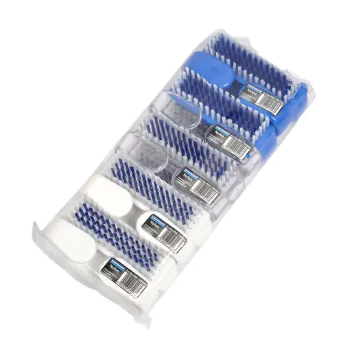 Handwaschbürste mit Bügel, farblich sortiert Handwaschbürste mit Bügel, farblich sortiert