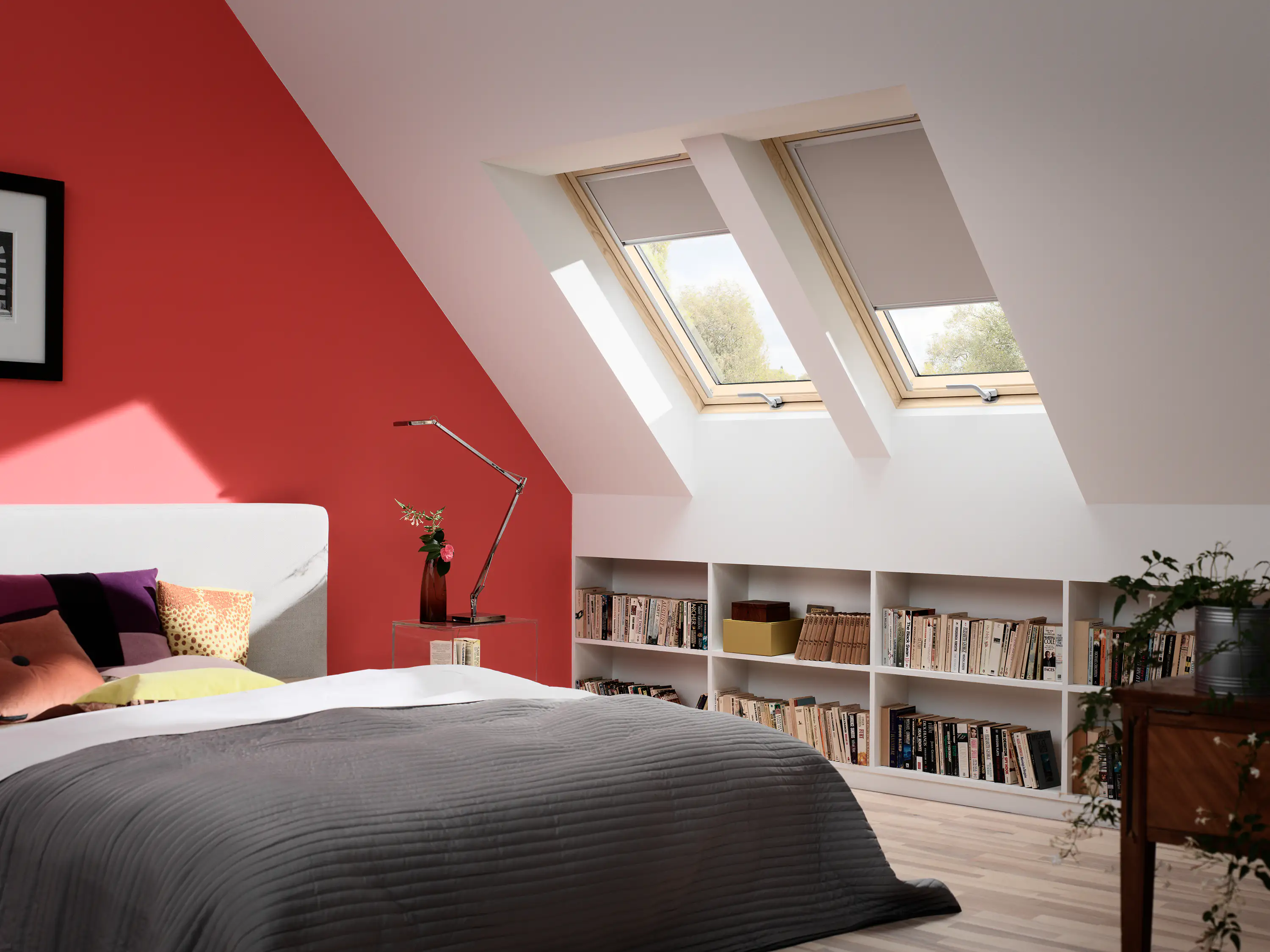 VELUX Verdunkelungsrollo manuell DKL MK06 1025S weiß