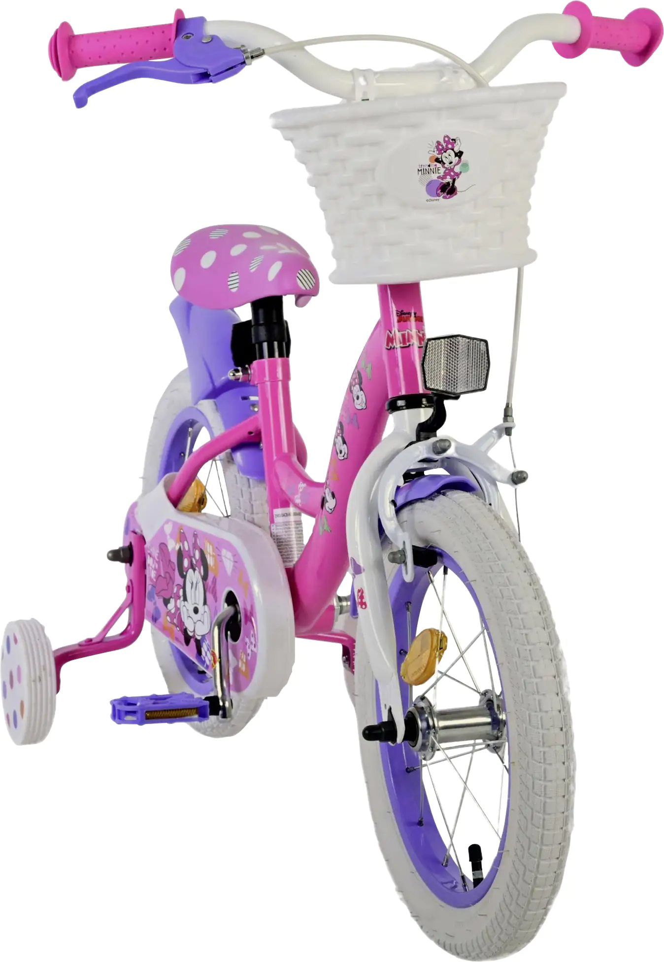 Disney Kinderfahrrad Minnie Cutest Ever 14 Zoll pink