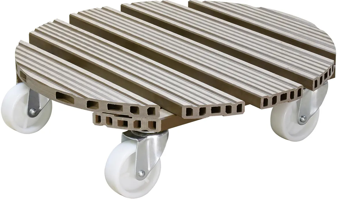 Wagner Pflanzenroller WPC Ø 39 cm taupe Wagner Pflanzenroller WPC Ø 39 cm taupe