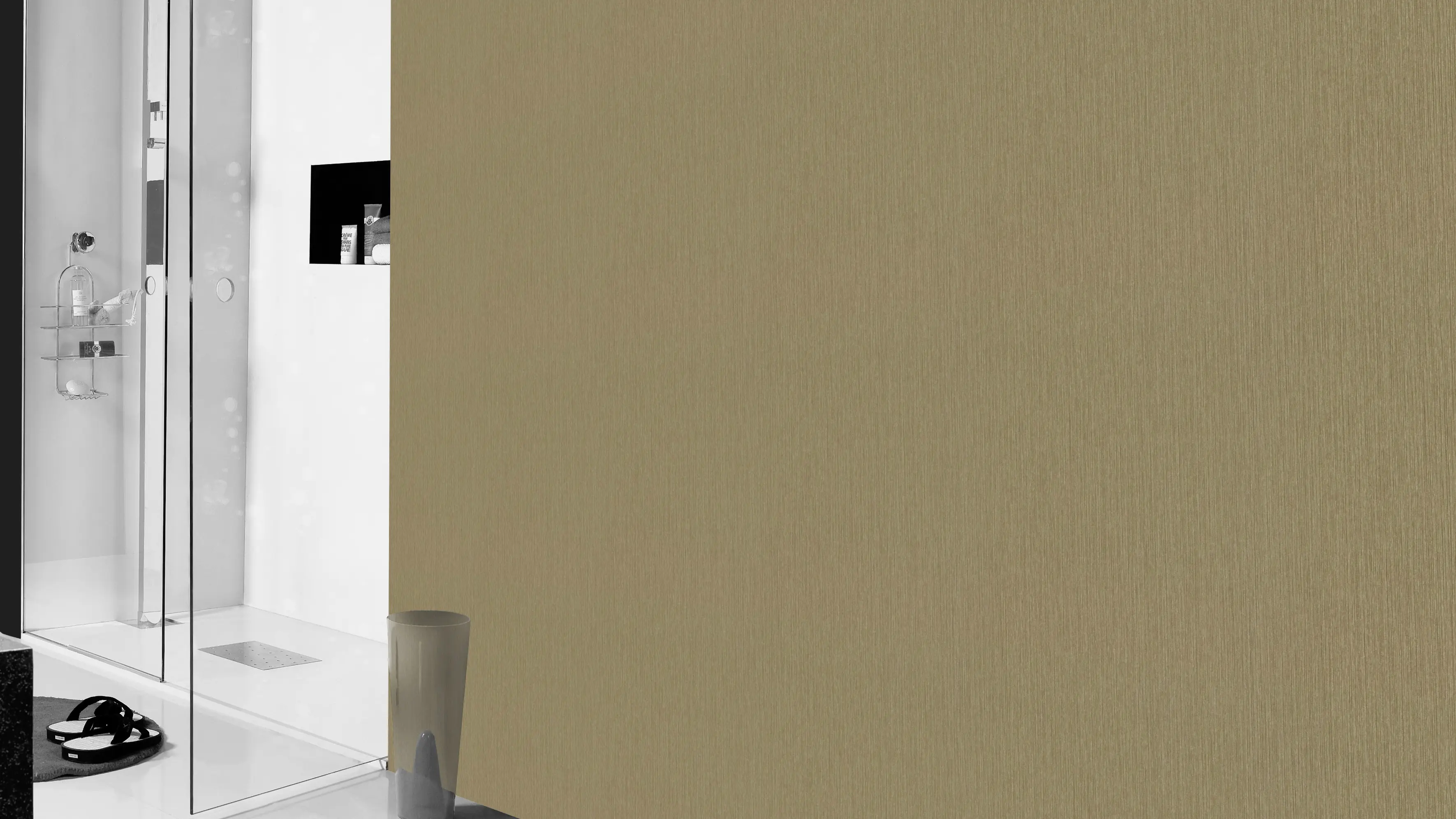 Rasch Vliestapete 537703 Gold-Mattgold Uni 10,05 m x 0,53 m