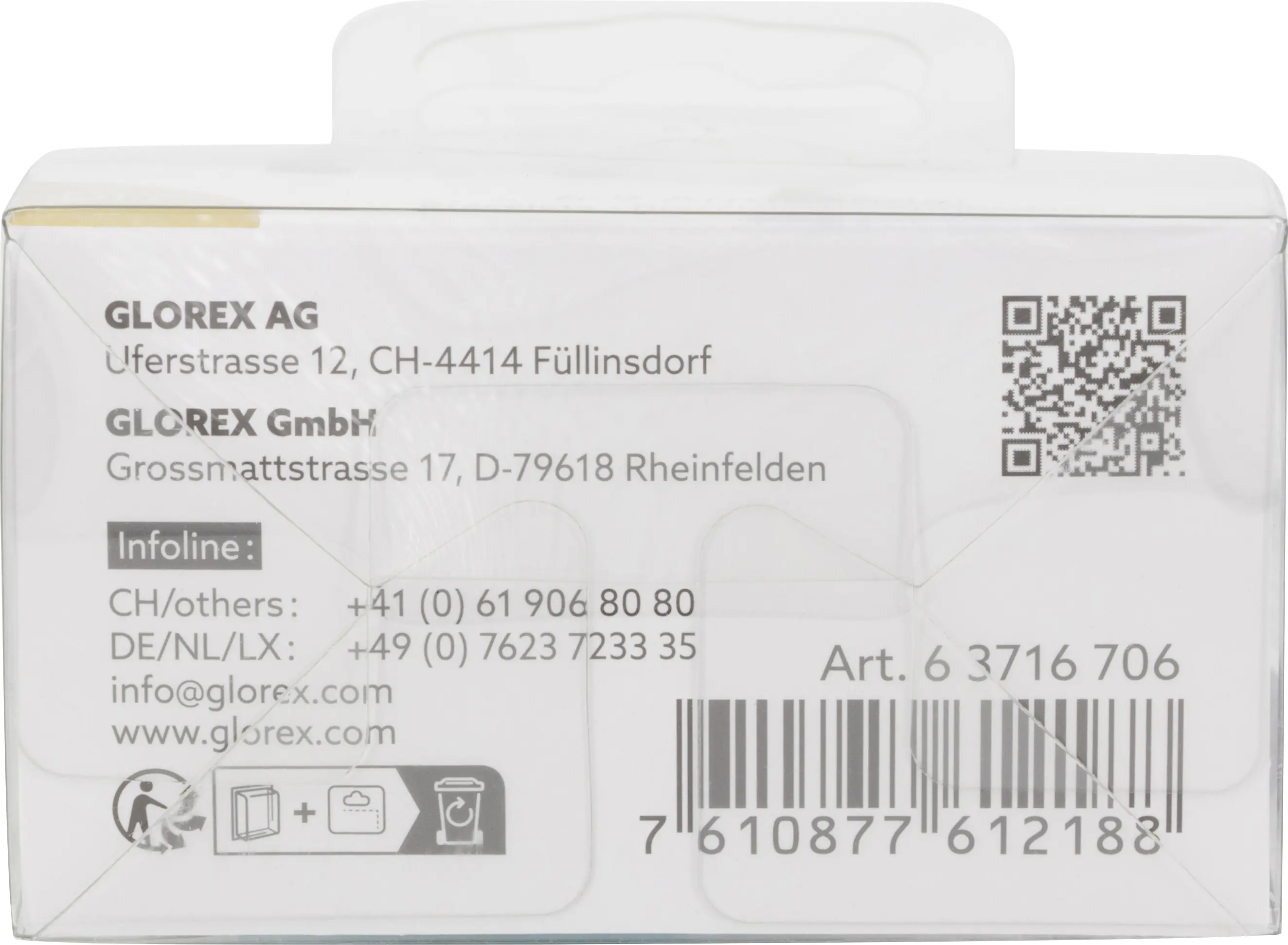 Glorex Armband-Set für 6-9 Armbänder DIY weiß-blau