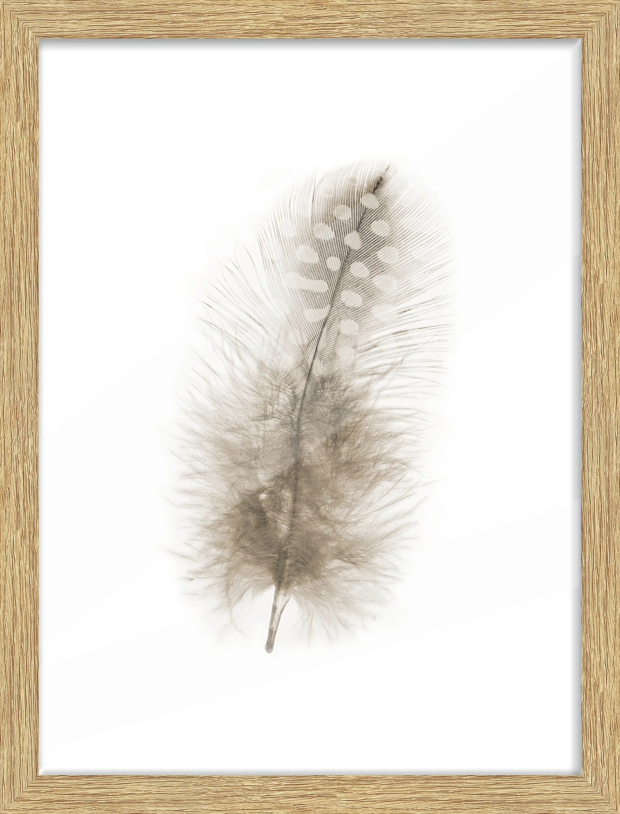Bilderrahmen Holz Arosa eiche hell 30 x 40 cm