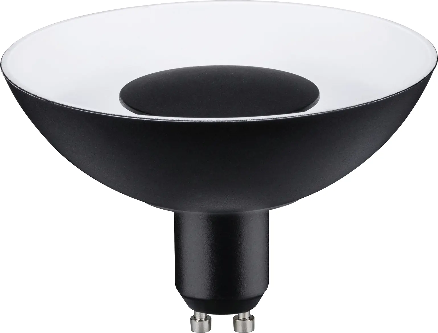 Paulmann LED Leuchtmittel Deko Reflektor GU10 4,9 W schwarz weiß dimmbar