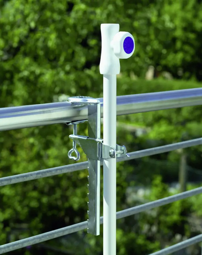 Schneider Balkonklammer für Unterstöcke bis Ø 32 mm, verzinkter Stahl Schneider Balkonklammer für Unterstöcke bis Ø 32 mm, verzinkter Stahl