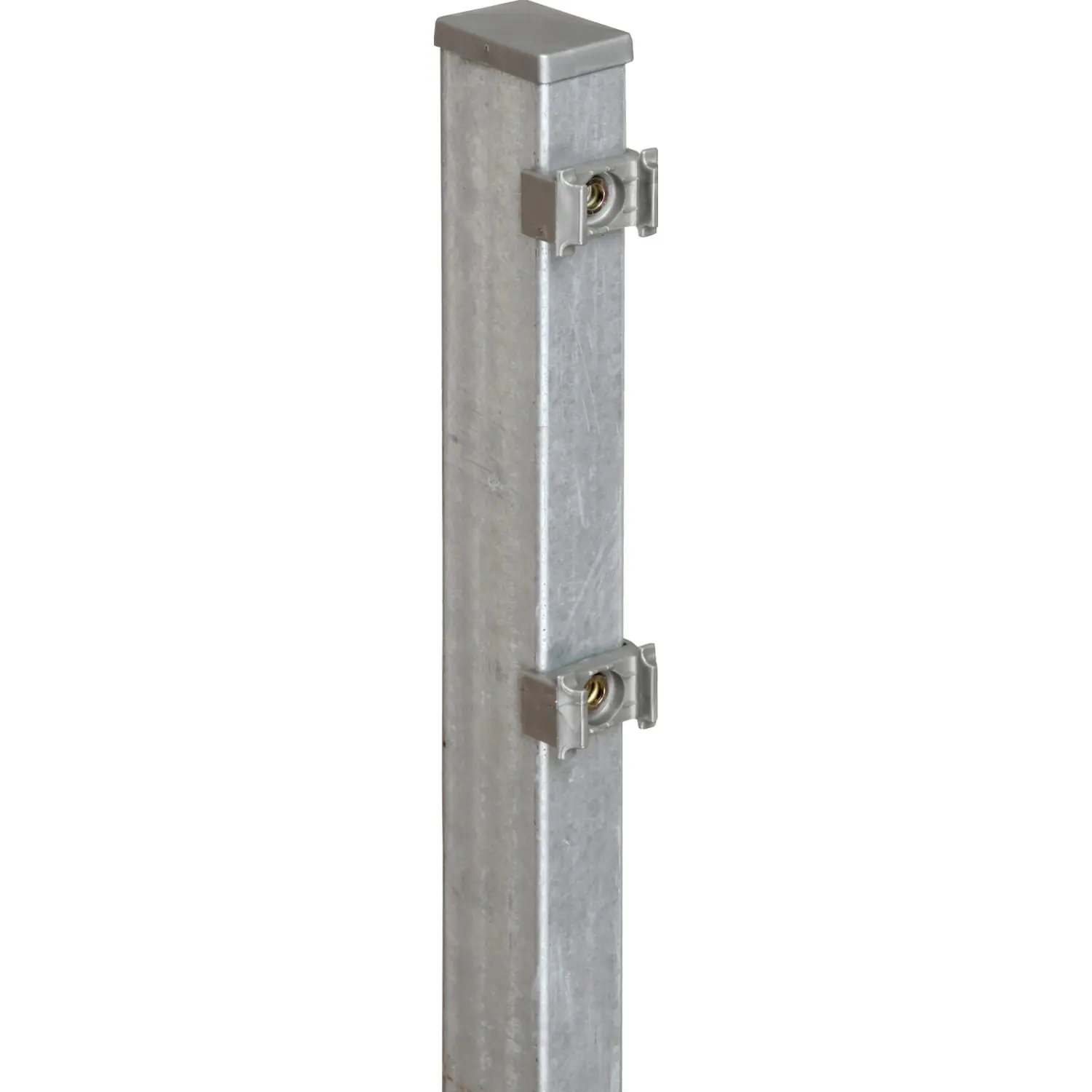 Floraworld Zaunpfosten Comfort 240 x 6 x 4 cm feuerverzinkt