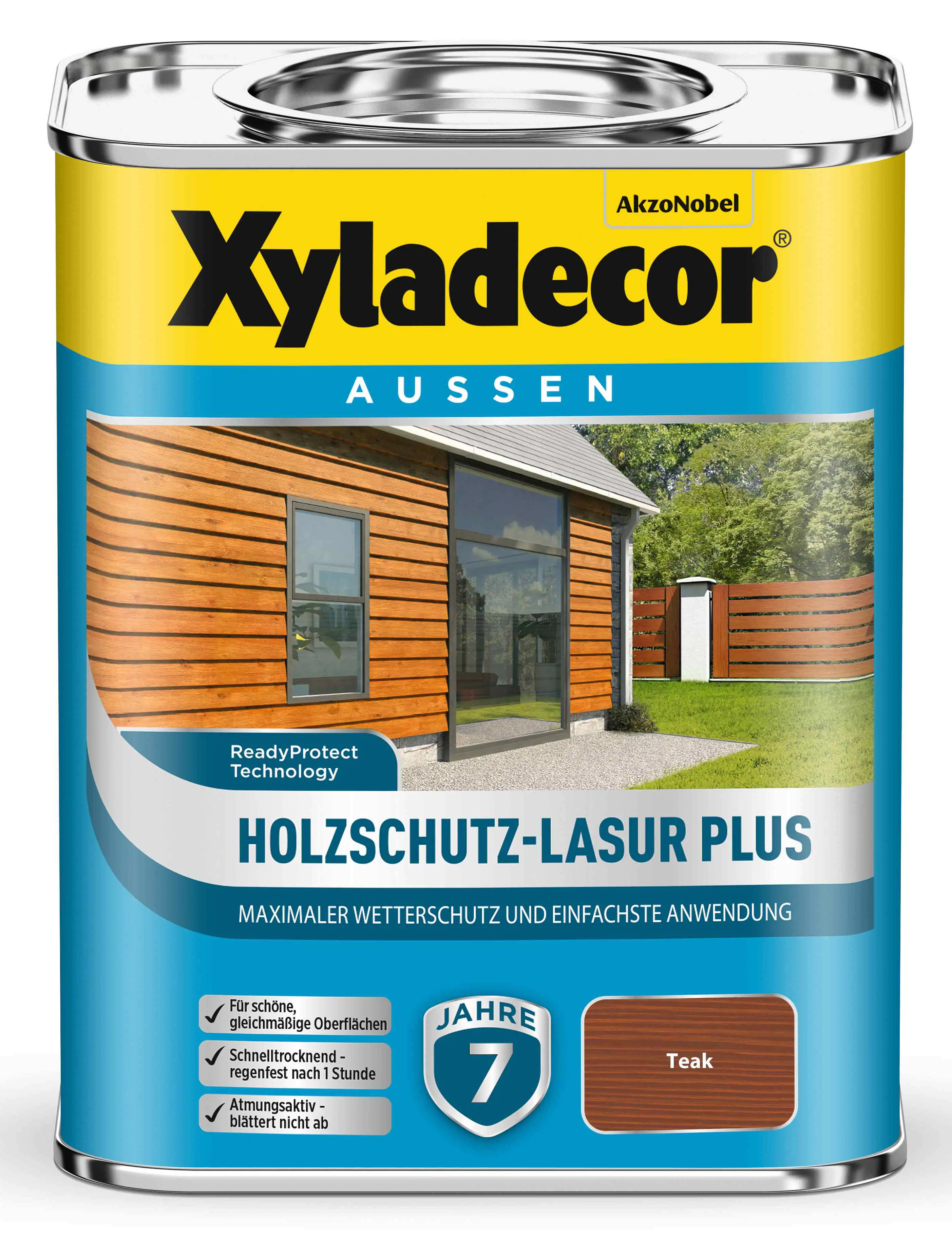 Xyladecor Holzschutz-Lasur 750 ml teak Plus Xyladecor Holzschutz-Lasur 750 ml teak Plus