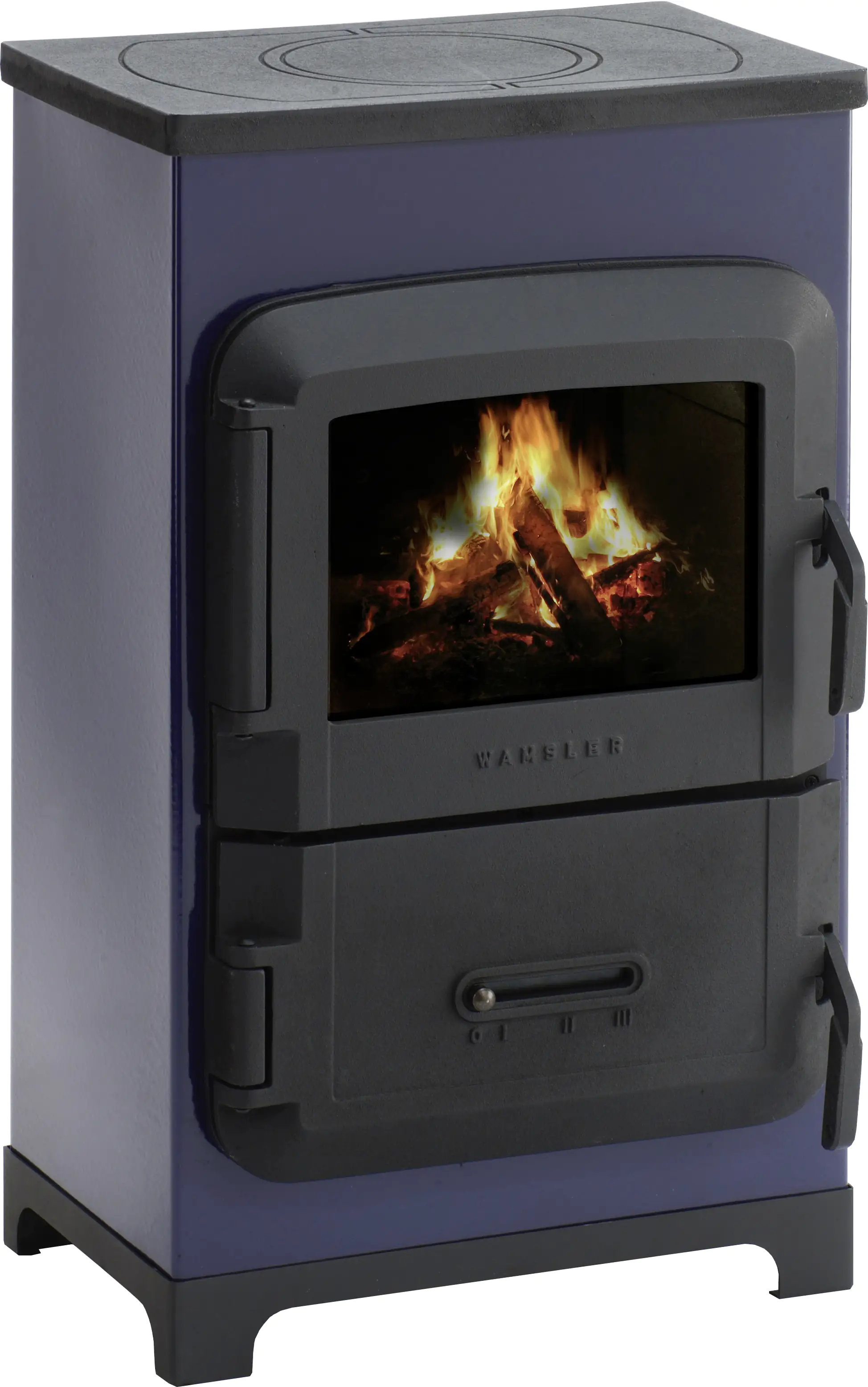 Wamsler Werkstattofen RH-6F schwarz lavendel Stahl, 6 kW