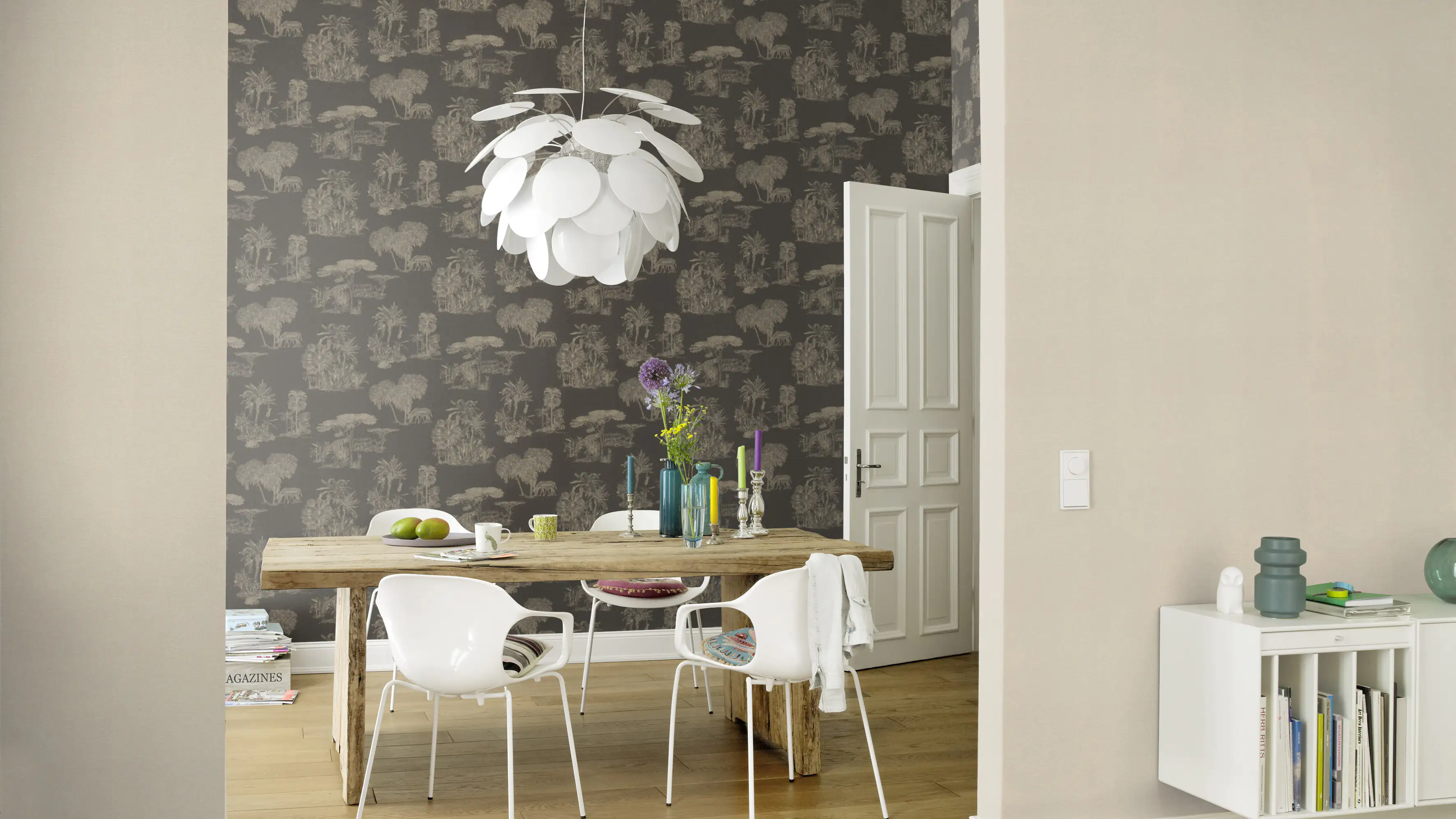 Rasch Vliestapete 555035 Gold-Mattgold Muster & Motive 10,05 m x 0,53 m