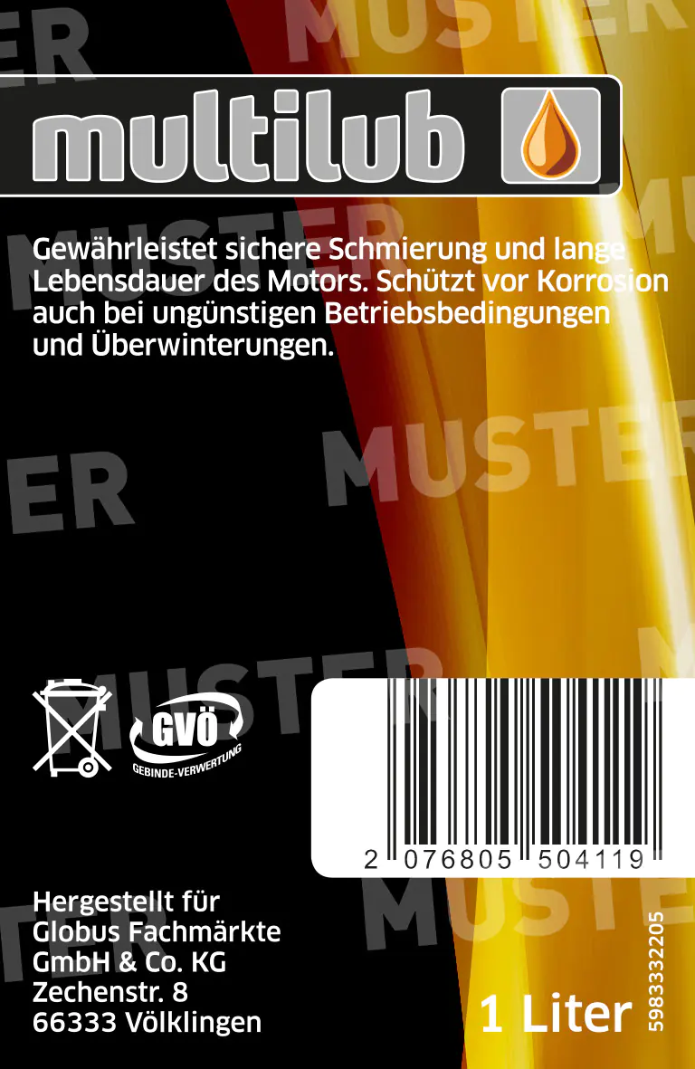 Multilub Rasenmäheröl HD30 1L