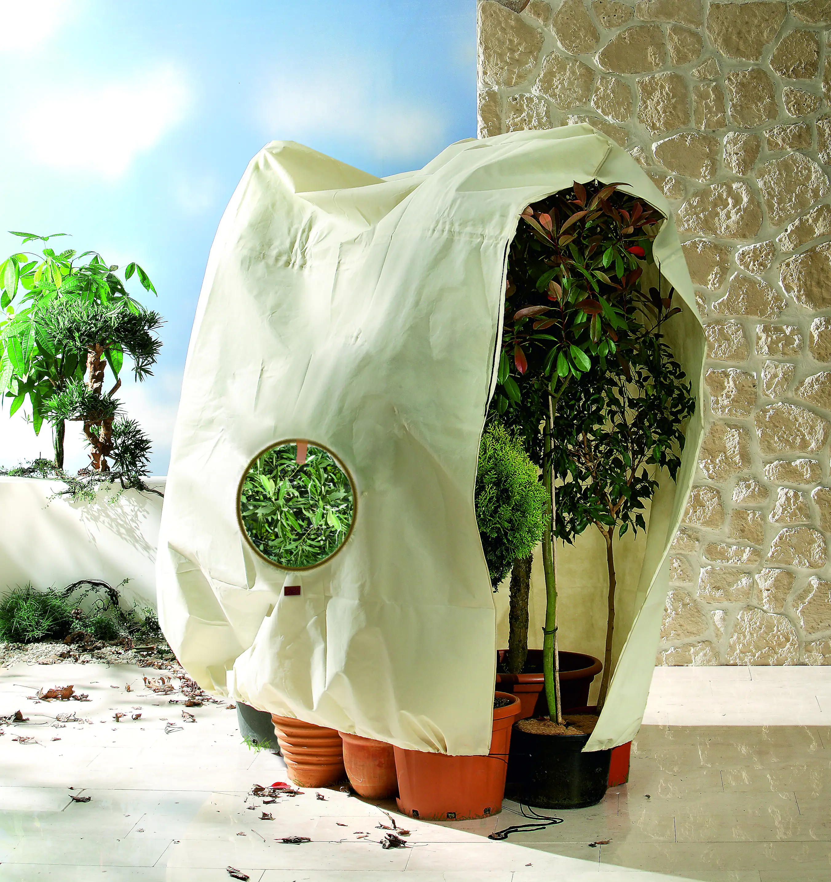 Bio Green Pflanzensack Window Jumbo 200 x 240 cm, natur Bio Green Pflanzensack Window Jumbo 200 x 240 cm, natur