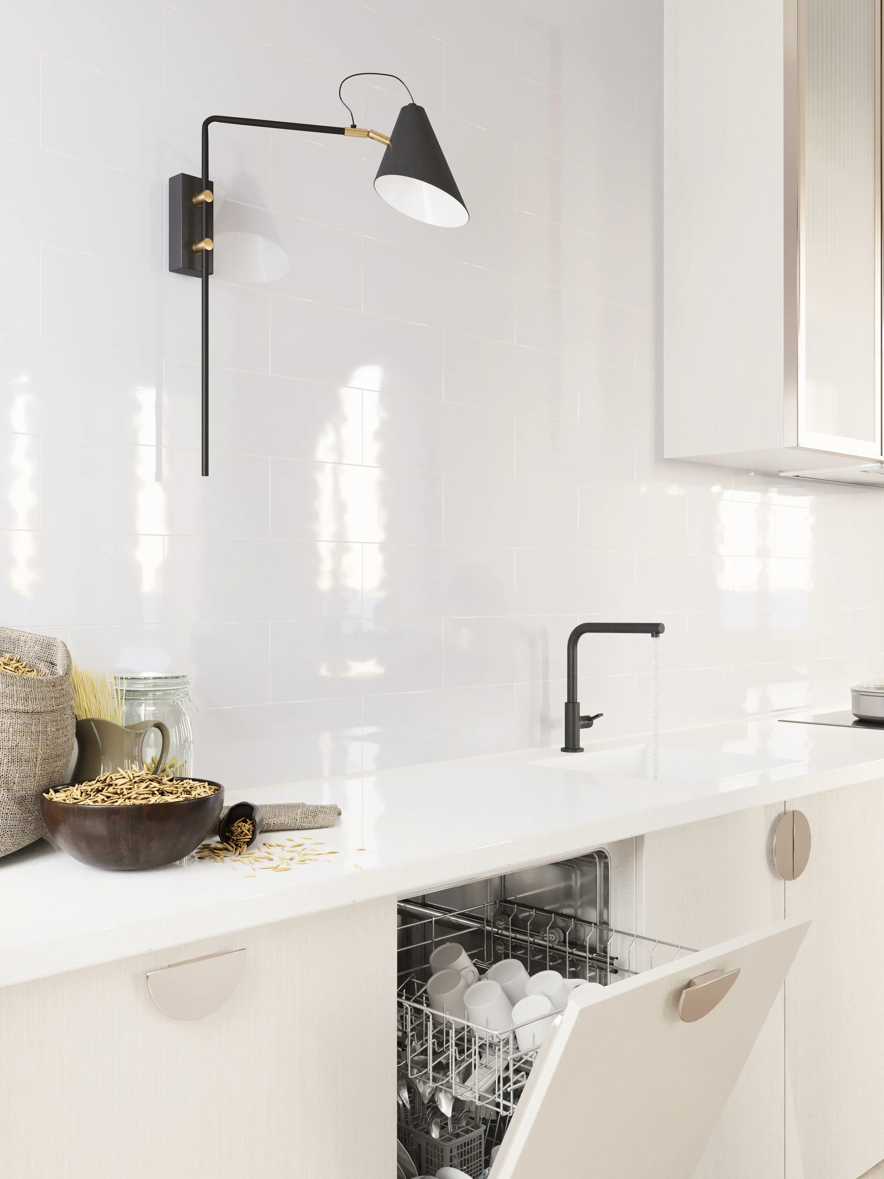 Wandfliese Casa 15x45cm Weiss Wandfliese Casa 15x45cm Weiss