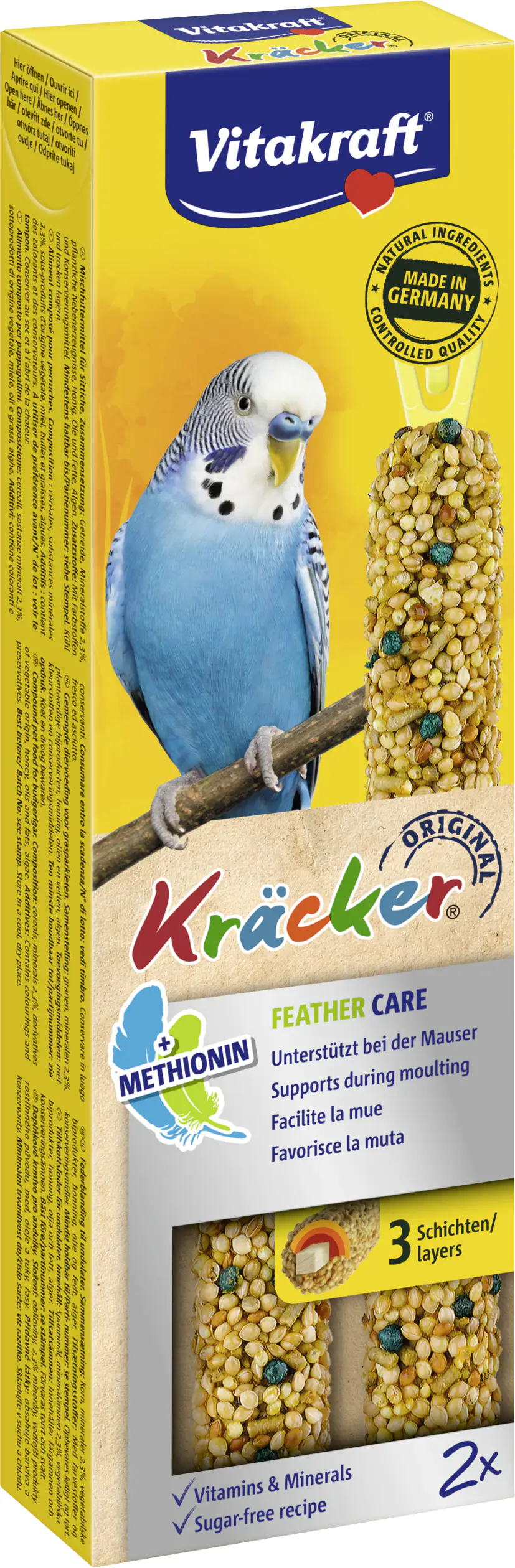 Vitakraft Kräcker® Feather Care 2 Stück / 60 g