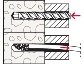 Fischer Langschaftdübel SXR 8.0 x 120 mm - 4 Stück Fischer Langschaftdübel SXR 8.0 x 120 mm - 4 Stück