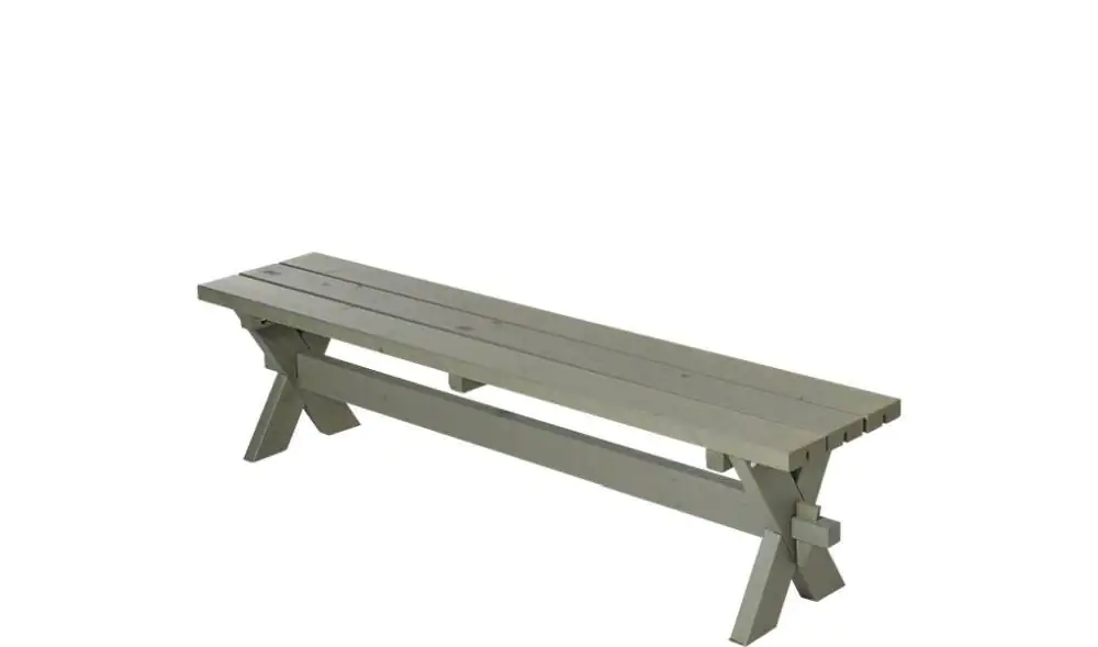 Plus Bank Nostalgie graubraun