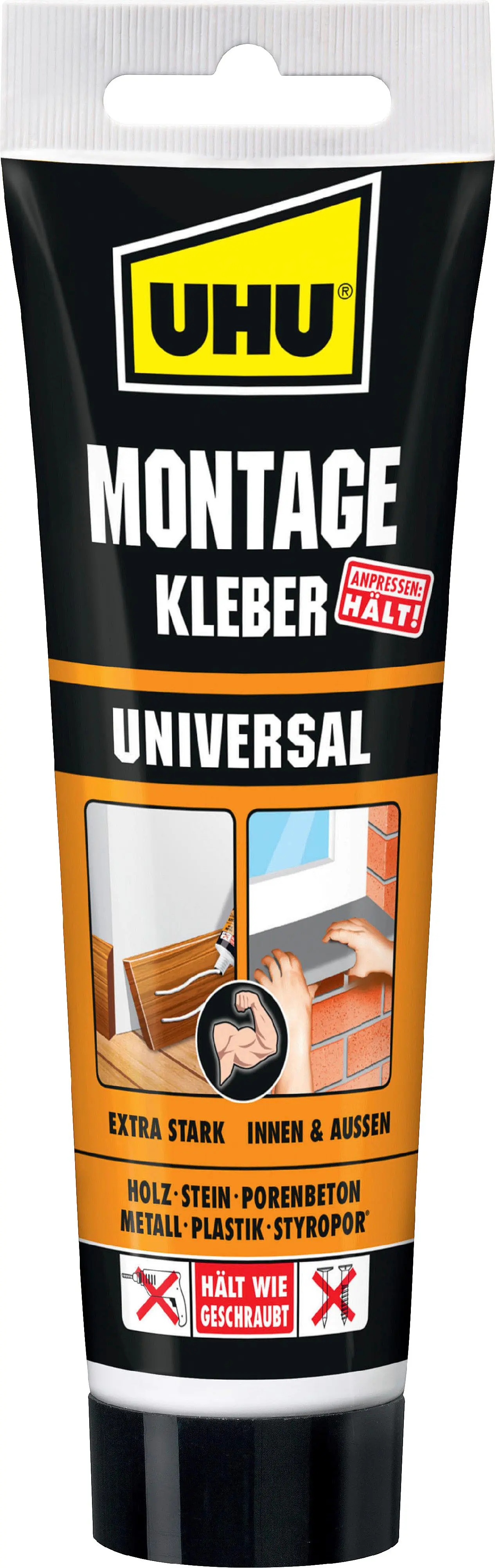 UHU Montagekleber Universal 200g Tube, 200g