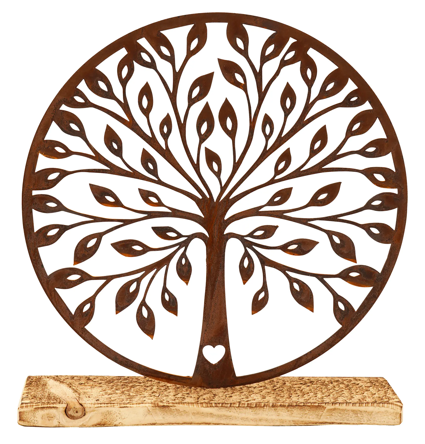 Badeko Baum Theo 32 x 30 cm rostbraun