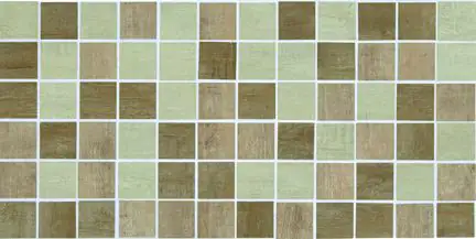 Mosaikfliese Habitat 22 x 43 cm braun Steinmaß: ca. 3,5 x 3,5 cm